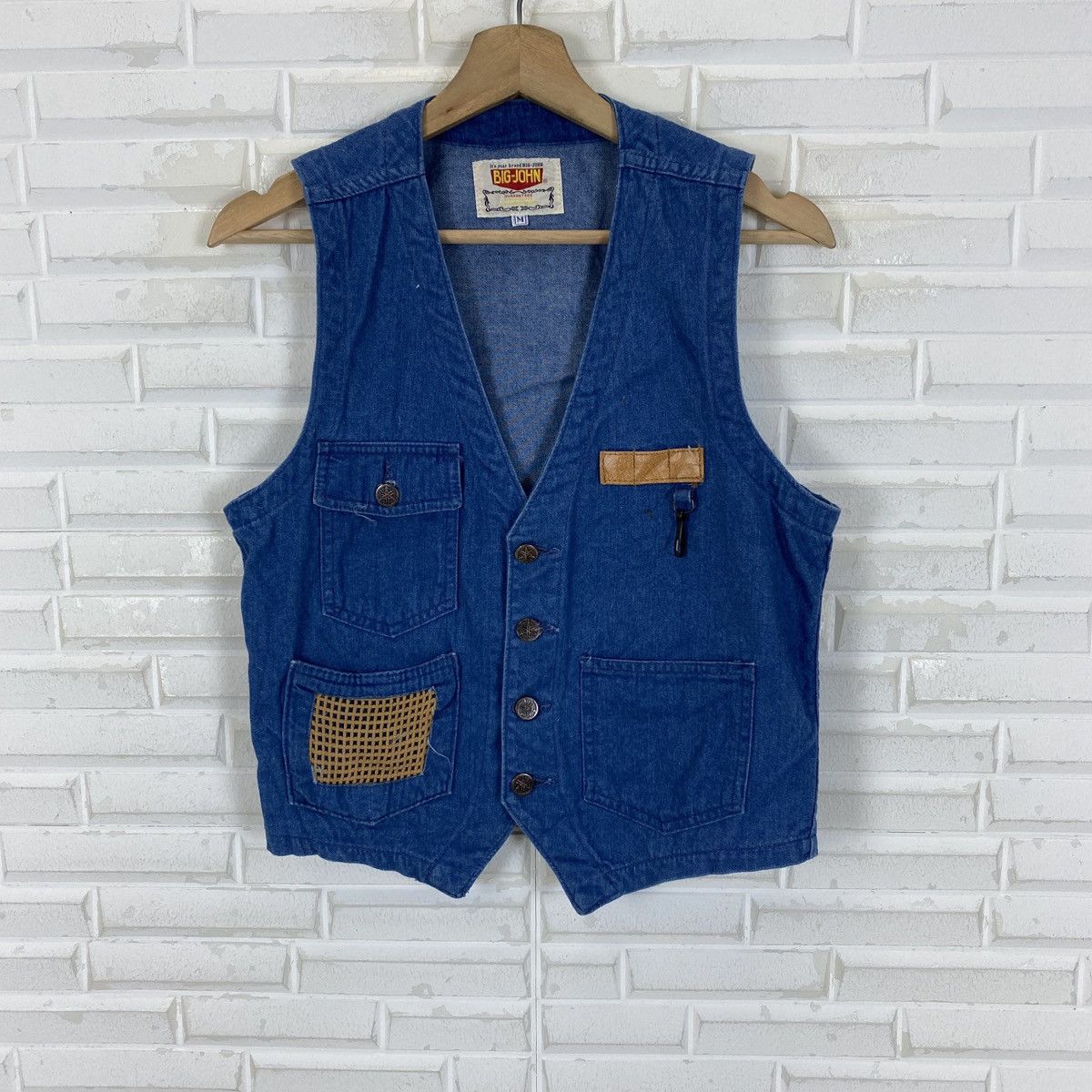 Big John Big John Yamaha Button Vintage Style Vest Size US M / EU 48-50 / 2 - 2 Thumbnail