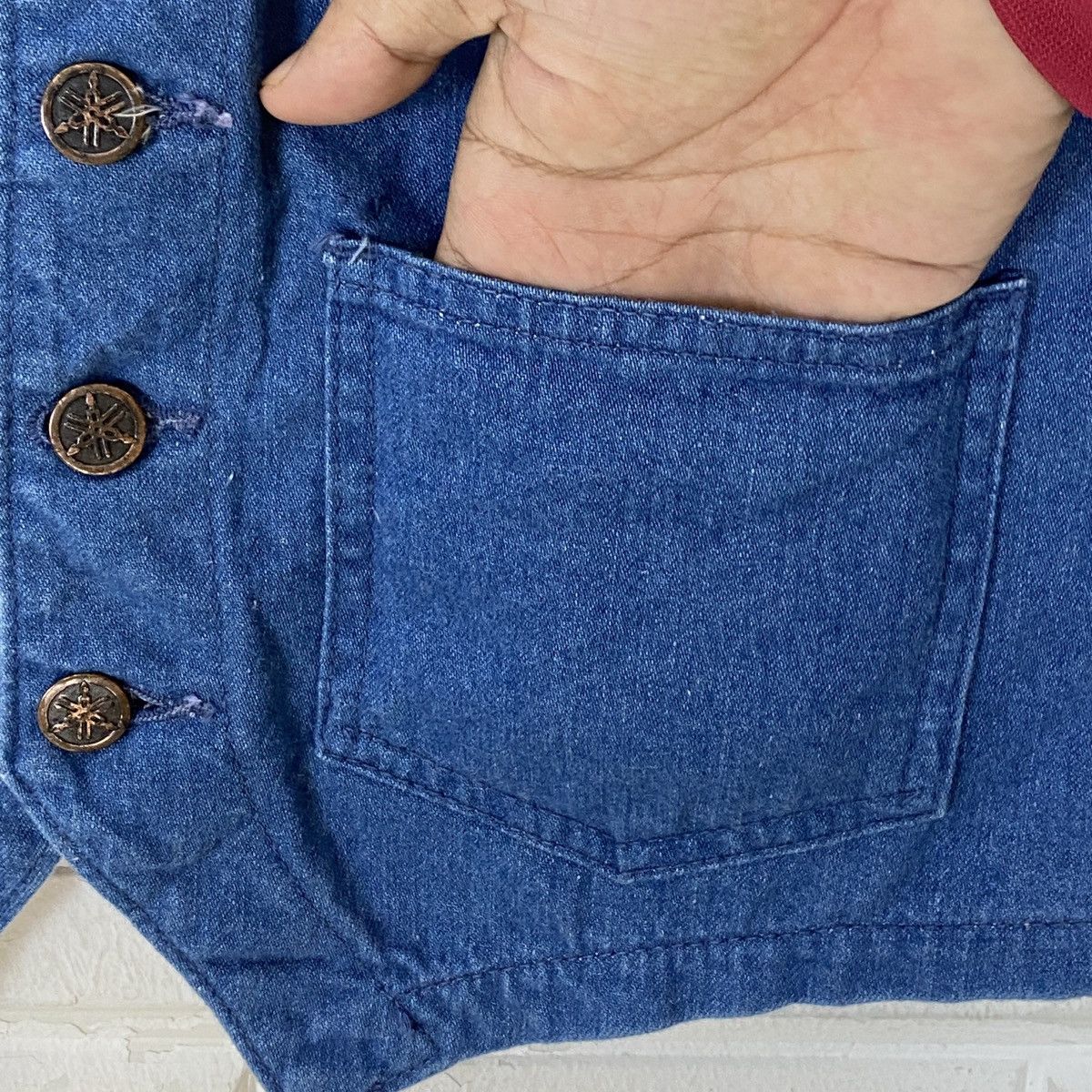 Big John Big John Yamaha Button Vintage Style Vest Size US M / EU 48-50 / 2 - 7 Thumbnail