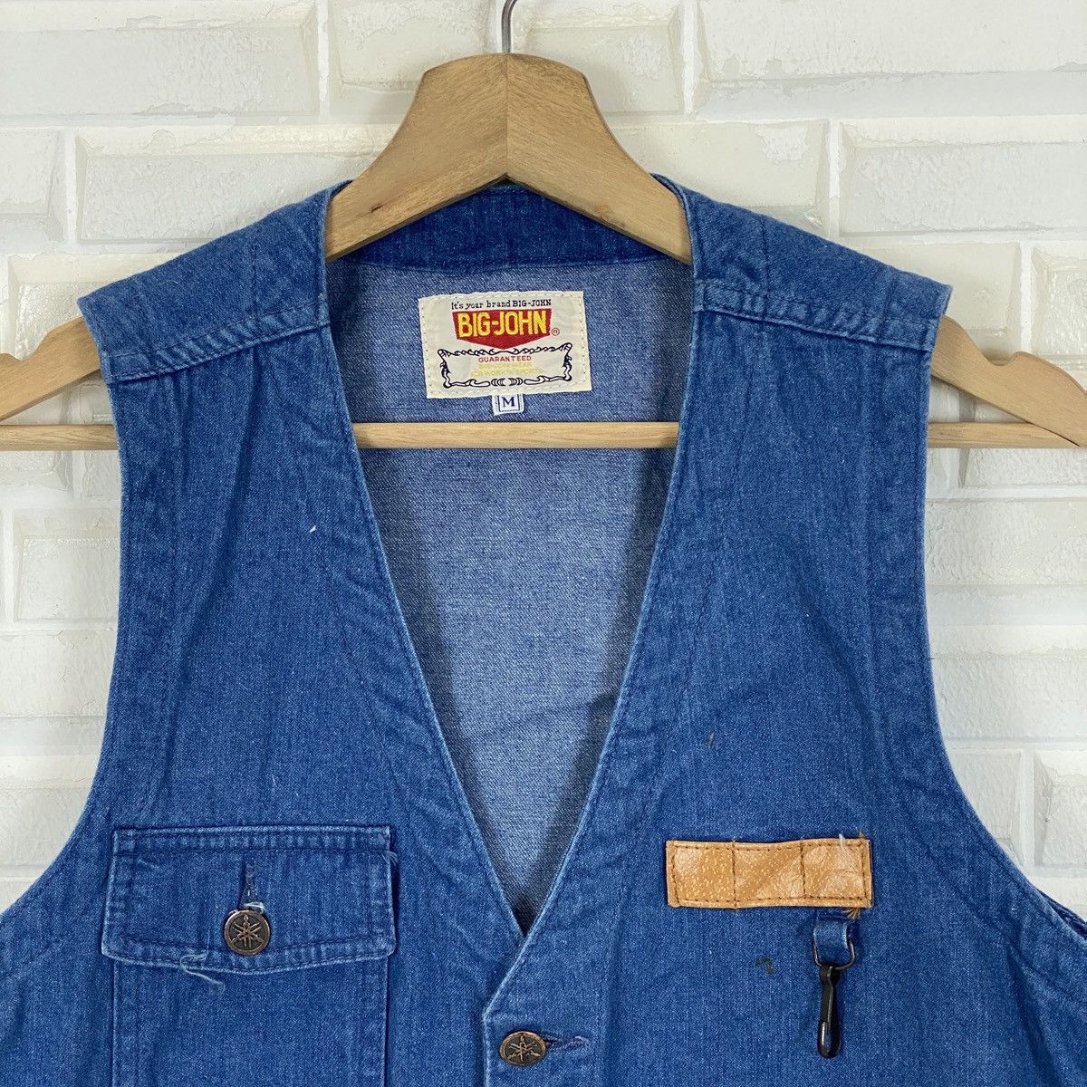 Big John Big John Yamaha Button Vintage Style Vest Size US M / EU 48-50 / 2 - 3 Thumbnail