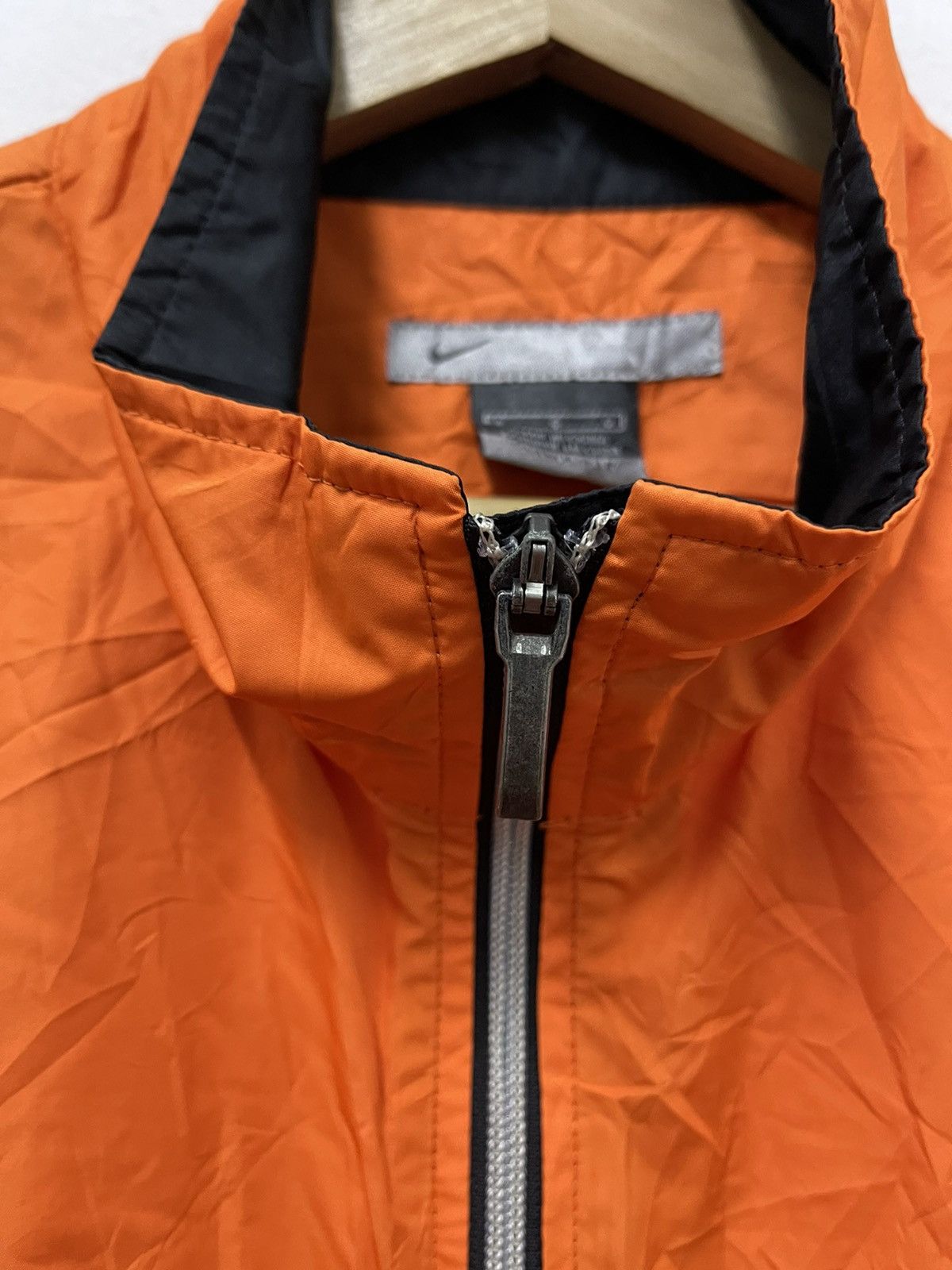 Nike × Vintage Vintage Nike Swoosh Mini Logo Y2k Windbreaker Jacket Size US L / EU 52-54 / 3 - 4 Thumbnail
