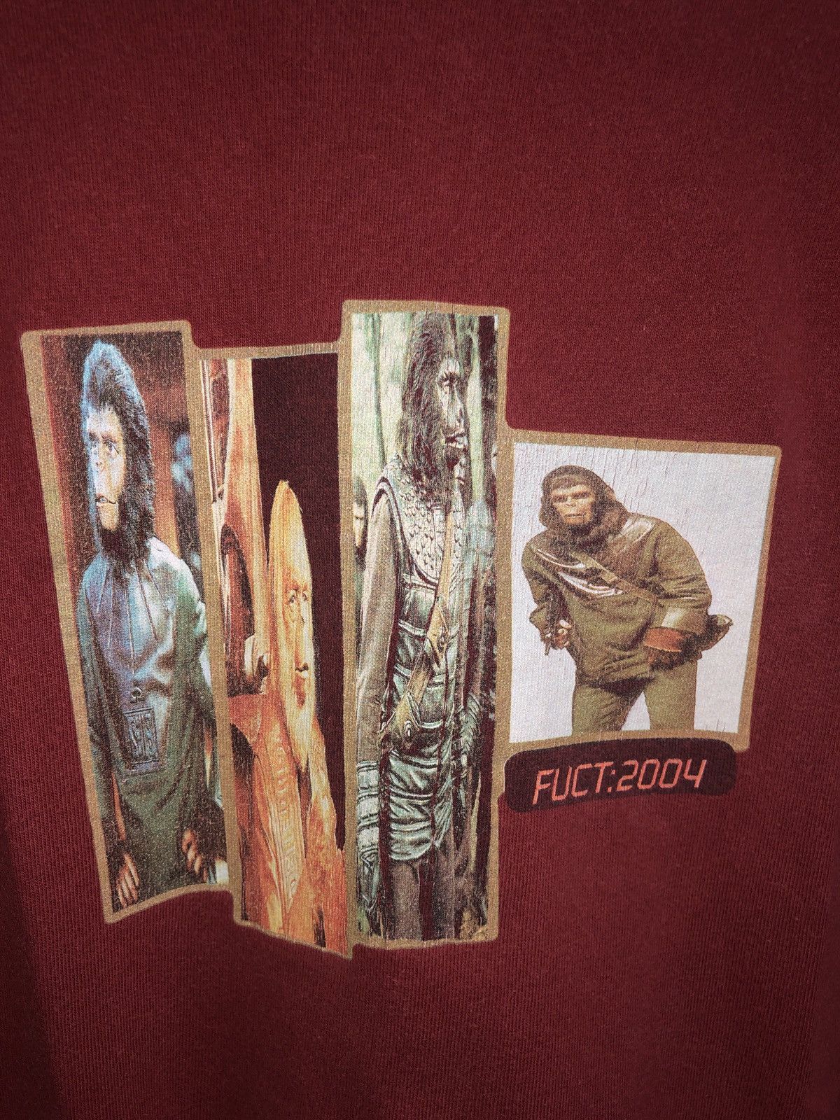 FUCT Og Vintage Fuct Planet Of The Apes Shirts Size US M / EU 48-50 / 2 - 2 Thumbnail
