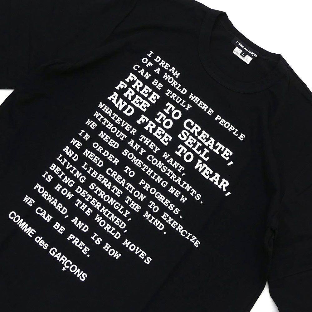 Comme des Garcons Archival AW09 CDG Poem I Dream Long Sleeve Size US L / EU 52-54 / 3 - 3 Thumbnail