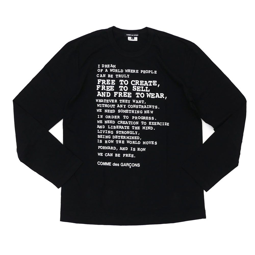 Comme des Garcons Archival AW09 CDG Poem I Dream Long Sleeve Size US L / EU 52-54 / 3 - 1 Thumbnail