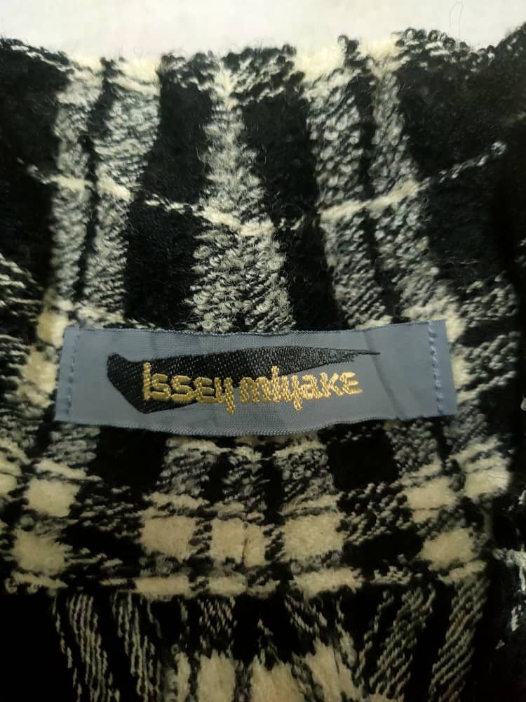 Issey Miyake Issey Miyake Wool Checkered Pattern Size S / US 4 / IT 40 - 4 Thumbnail