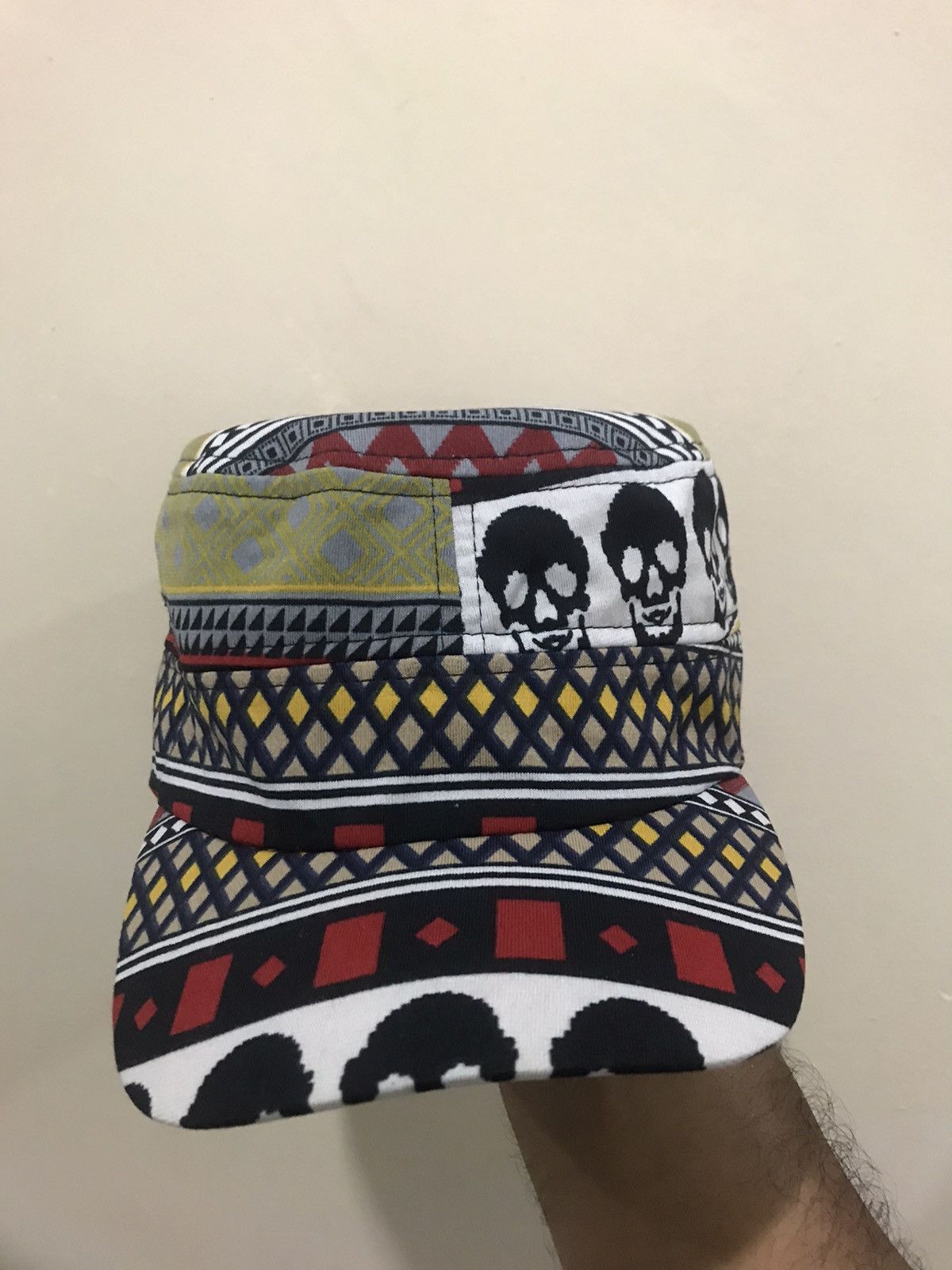 Japanese Brand SKELETON PUNK Multicolor Hats Size ONE SIZE - 2 Thumbnail