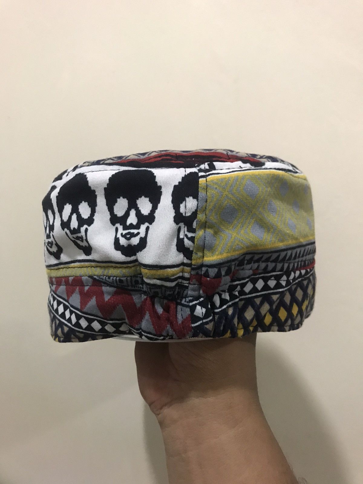 Japanese Brand SKELETON PUNK Multicolor Hats Size ONE SIZE - 4 Thumbnail