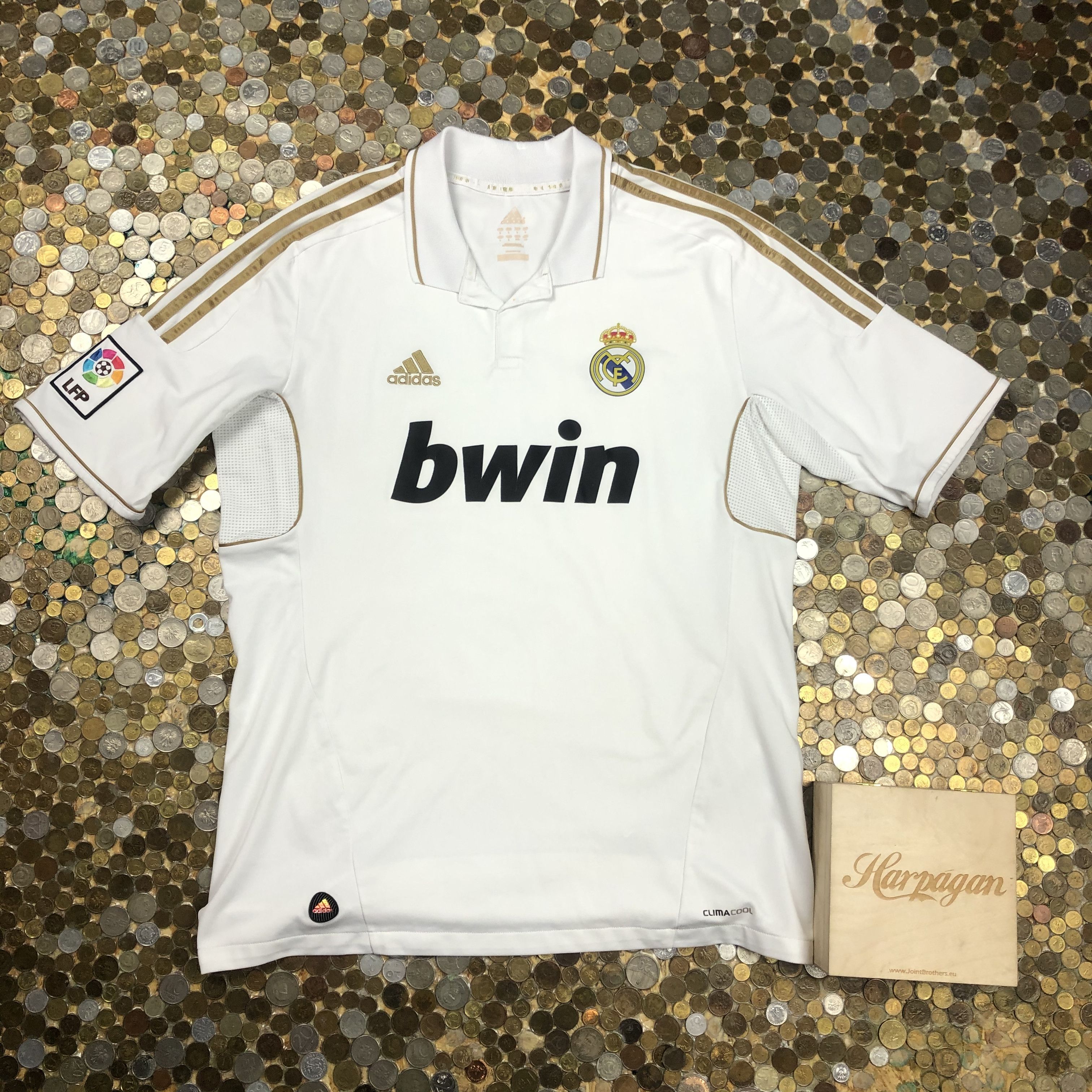Adidas football t-shirt Real Madryt