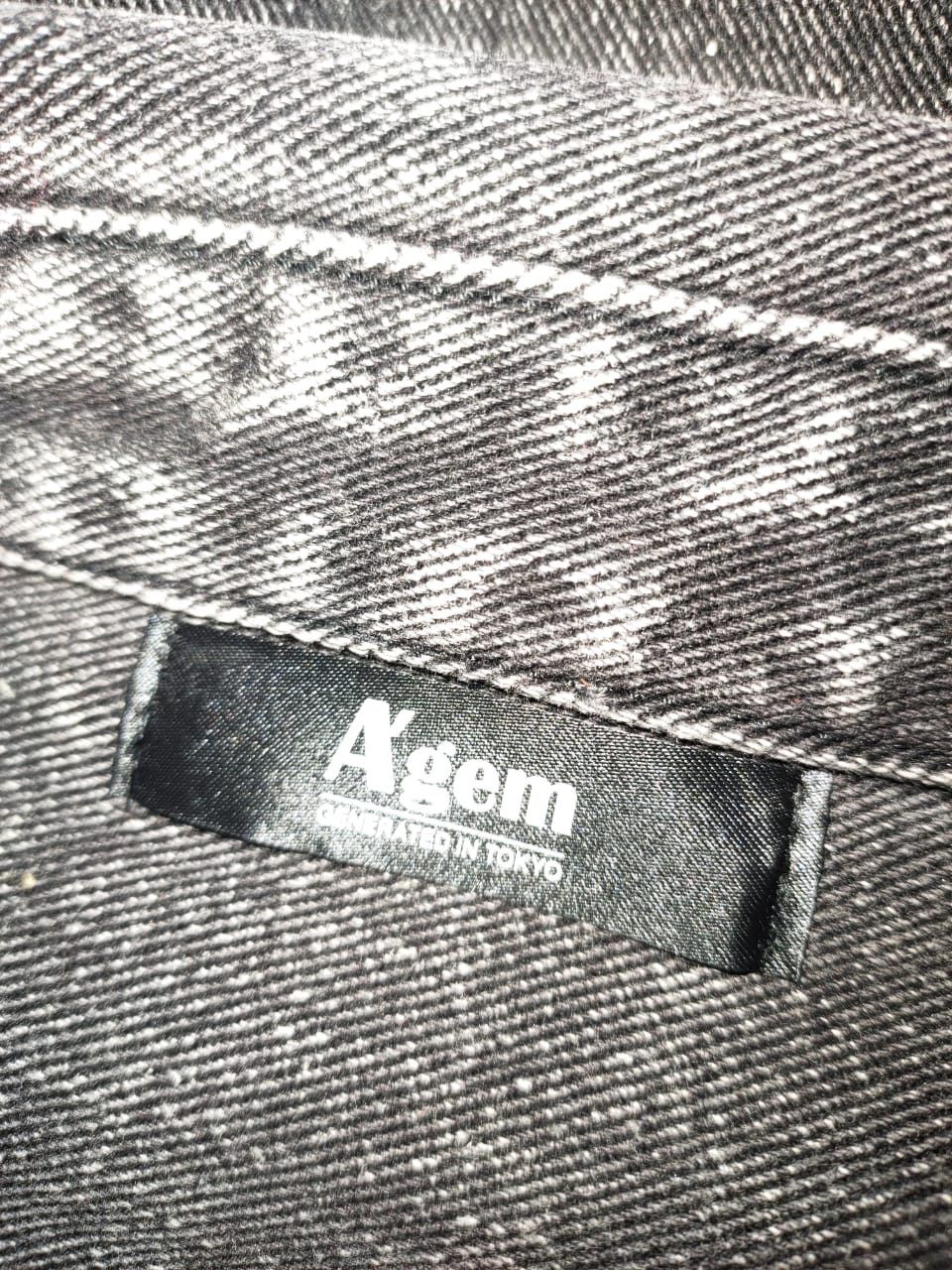 Flannel A'gem Denim Reconstructed Shirt Size US XL / EU 56 / 4 - 5 Thumbnail