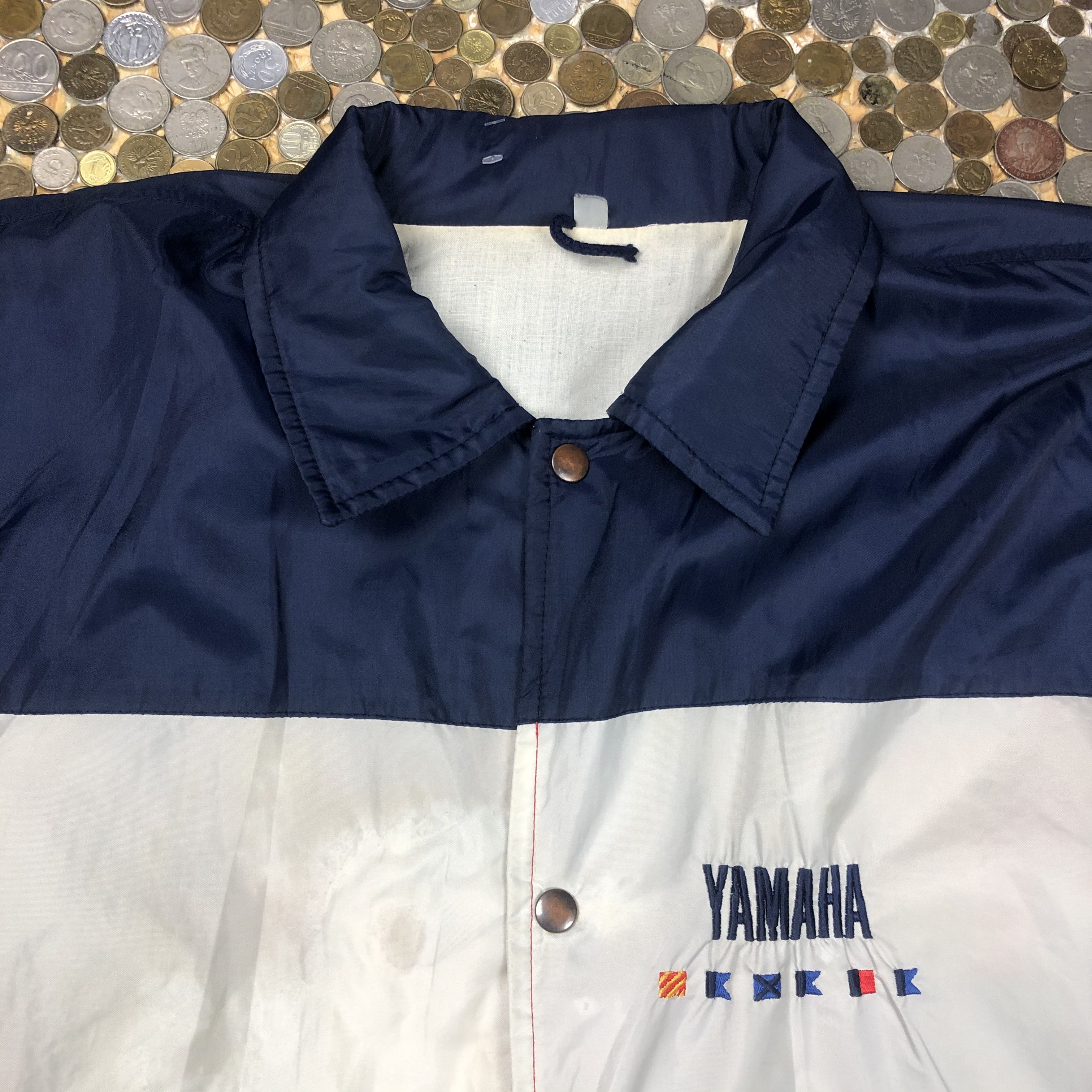 Yamaha Vintage Yamaha light zip jacket Size US L / EU 52-54 / 3 - 3 Thumbnail