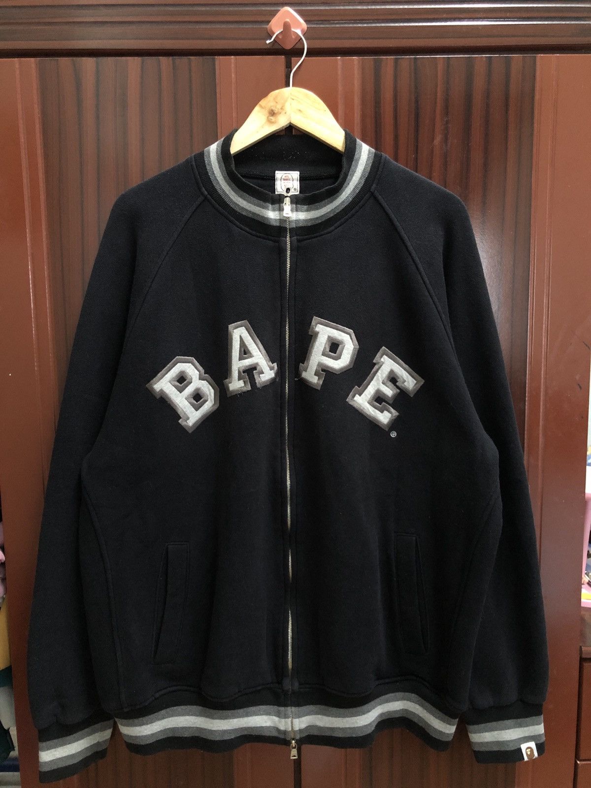 Bape Bape Track Top Fleece Lined Size US L / EU 52-54 / 3 - 1 Thumbnail