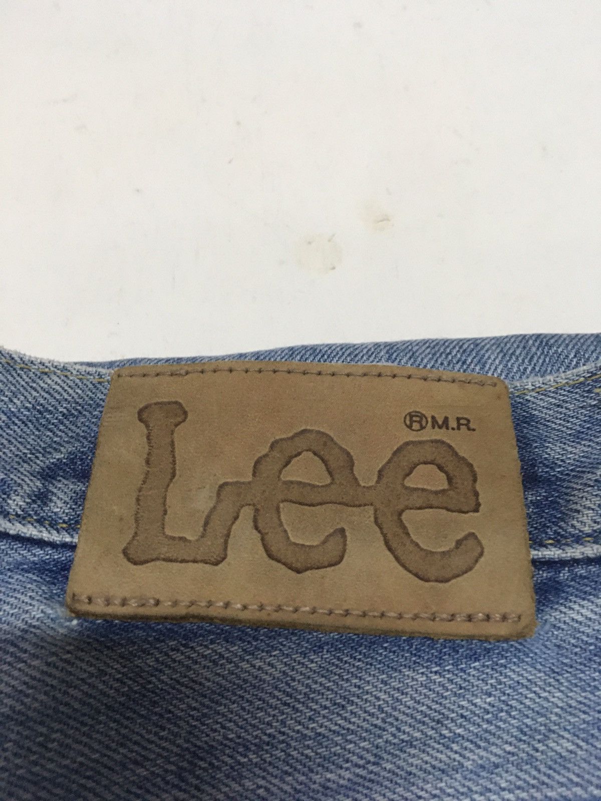 Edwin × Lee × Vintage RARe Vintage lee X Edwin blue wash distressed denim Size US 29 - 16 Thumbnail