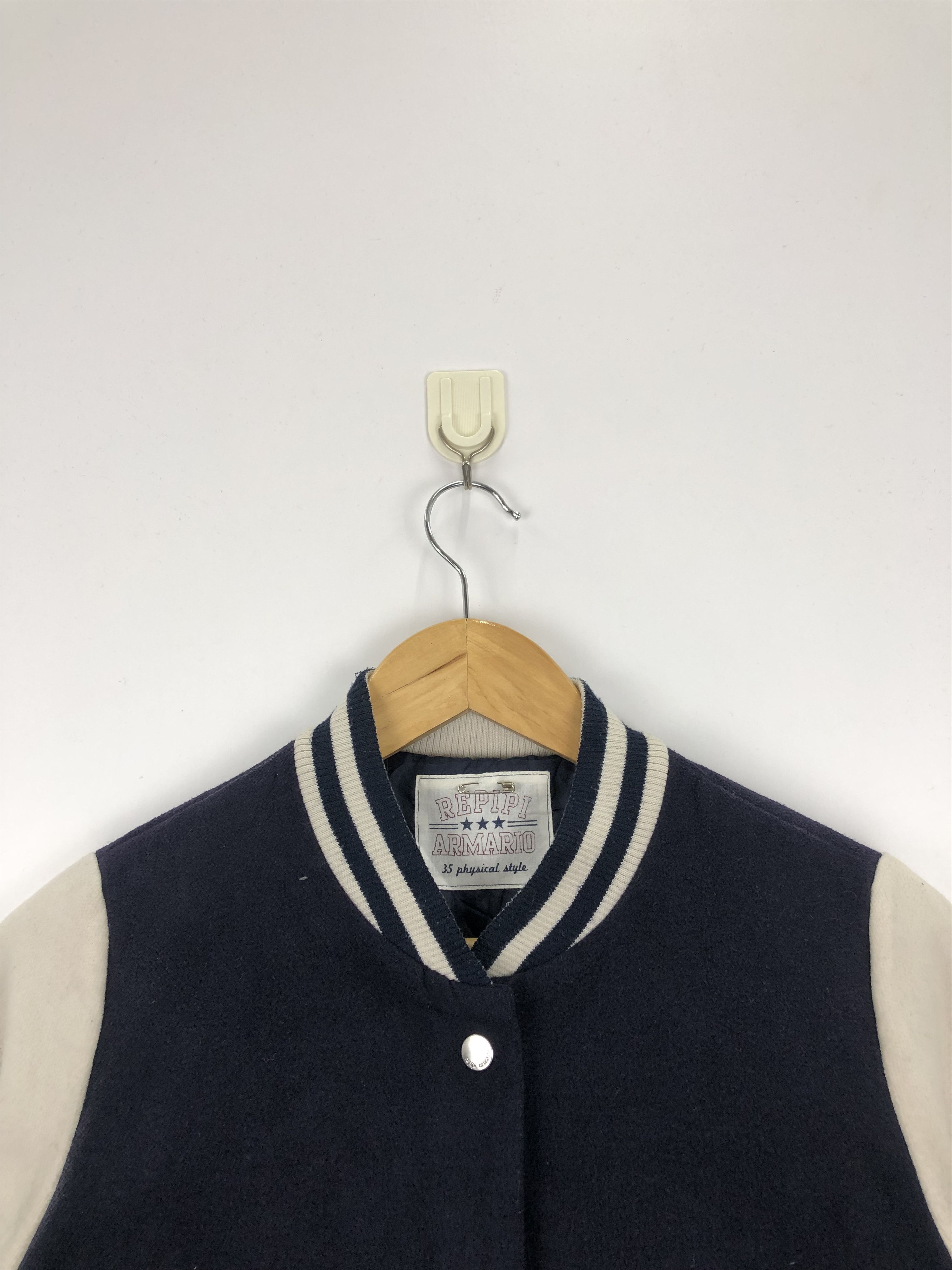 Vintage Vintage 90s Repipi Armario Wool Varsity Jacket Size US M / EU 48-50 / 2 - 3 Thumbnail