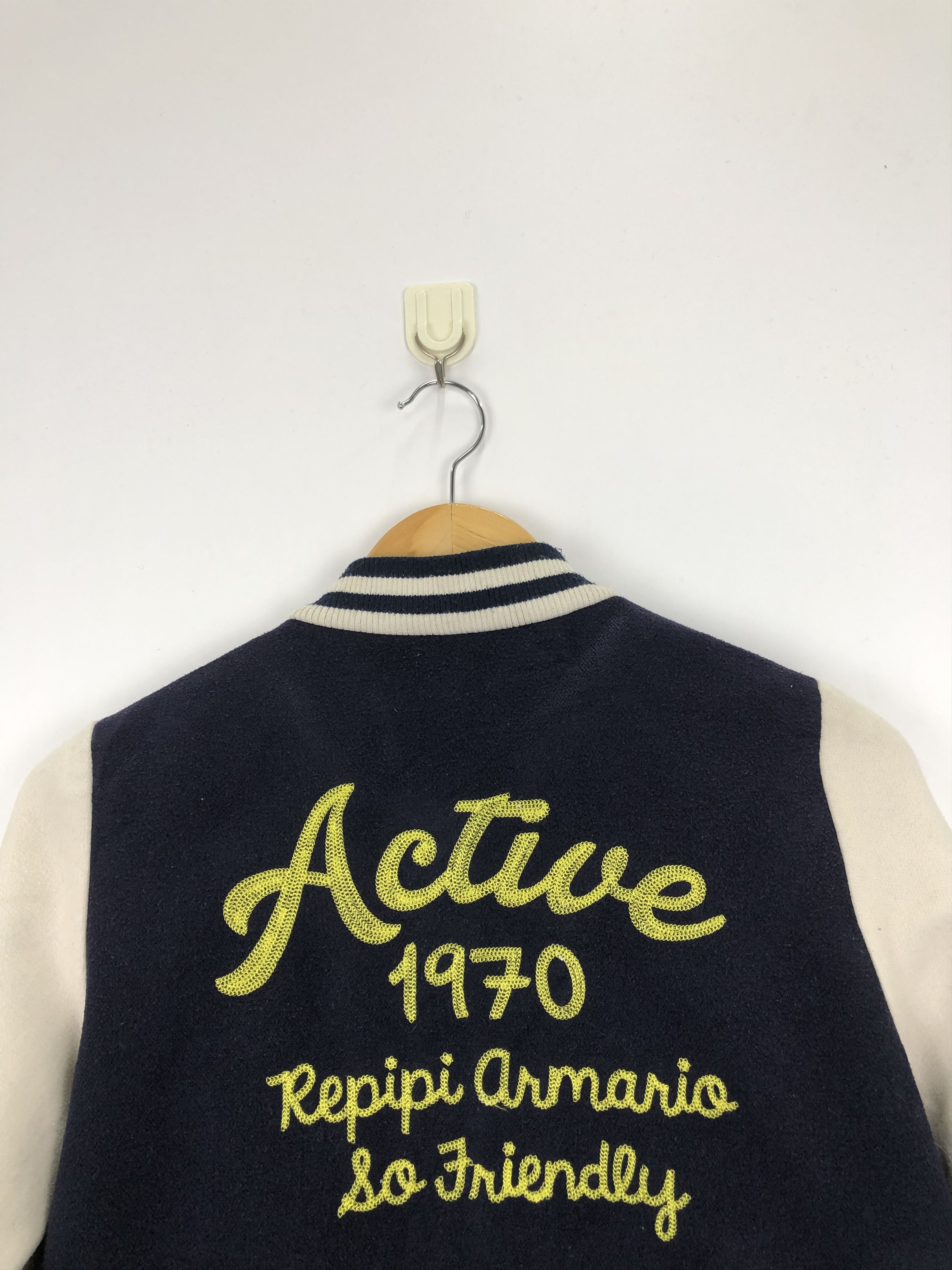 Vintage Vintage 90s Repipi Armario Wool Varsity Jacket Size US M / EU 48-50 / 2 - 9 Thumbnail