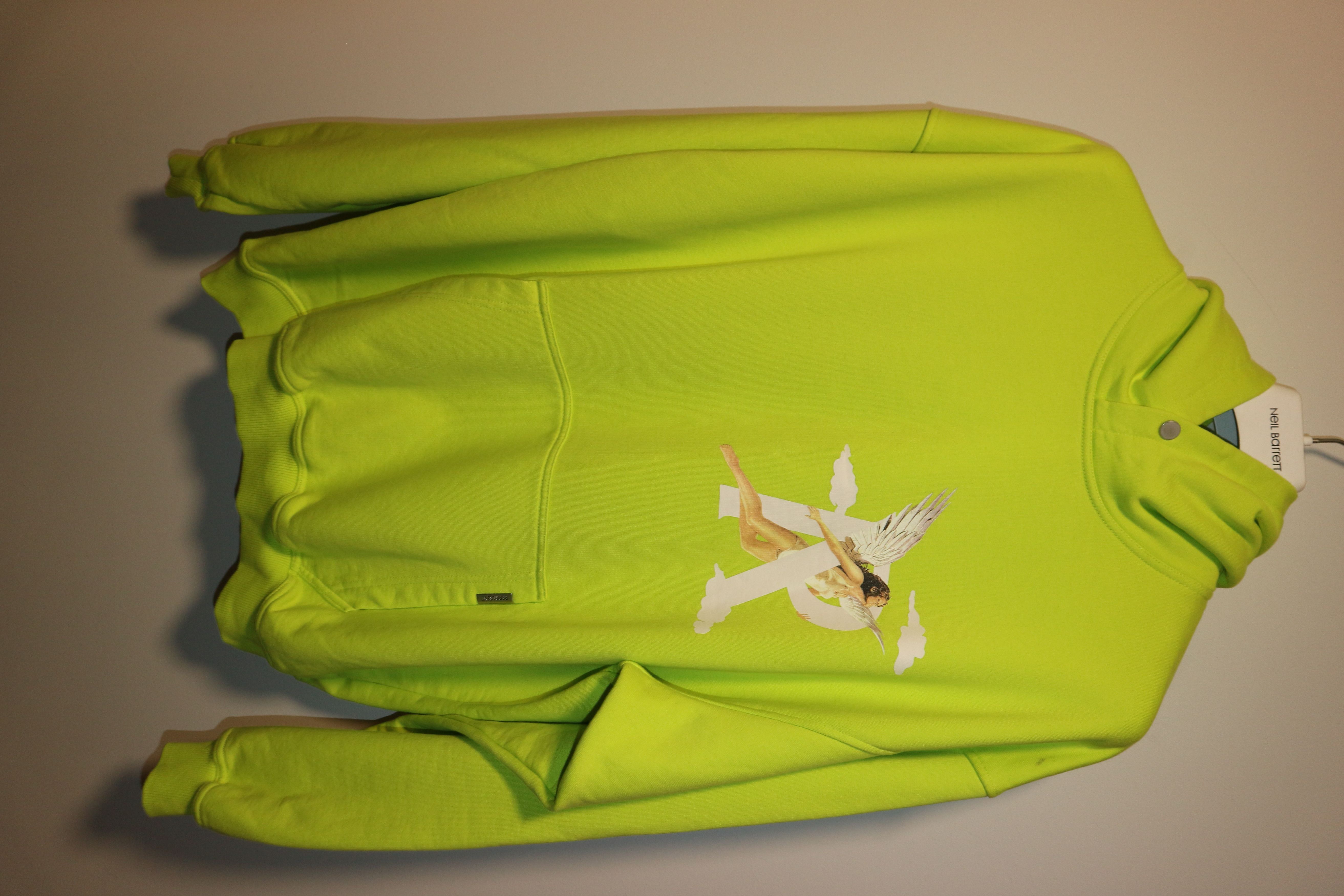image of Represent Clo Storms In Heaven Print Hoodie in Kiwi, Men's (Size Small)