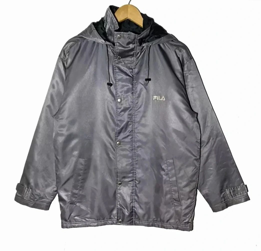 Fila × Vintage fila jacket embroidered logo cold weather jacket streetwear Size US S / EU 44-46 / 1 - 2 Thumbnail