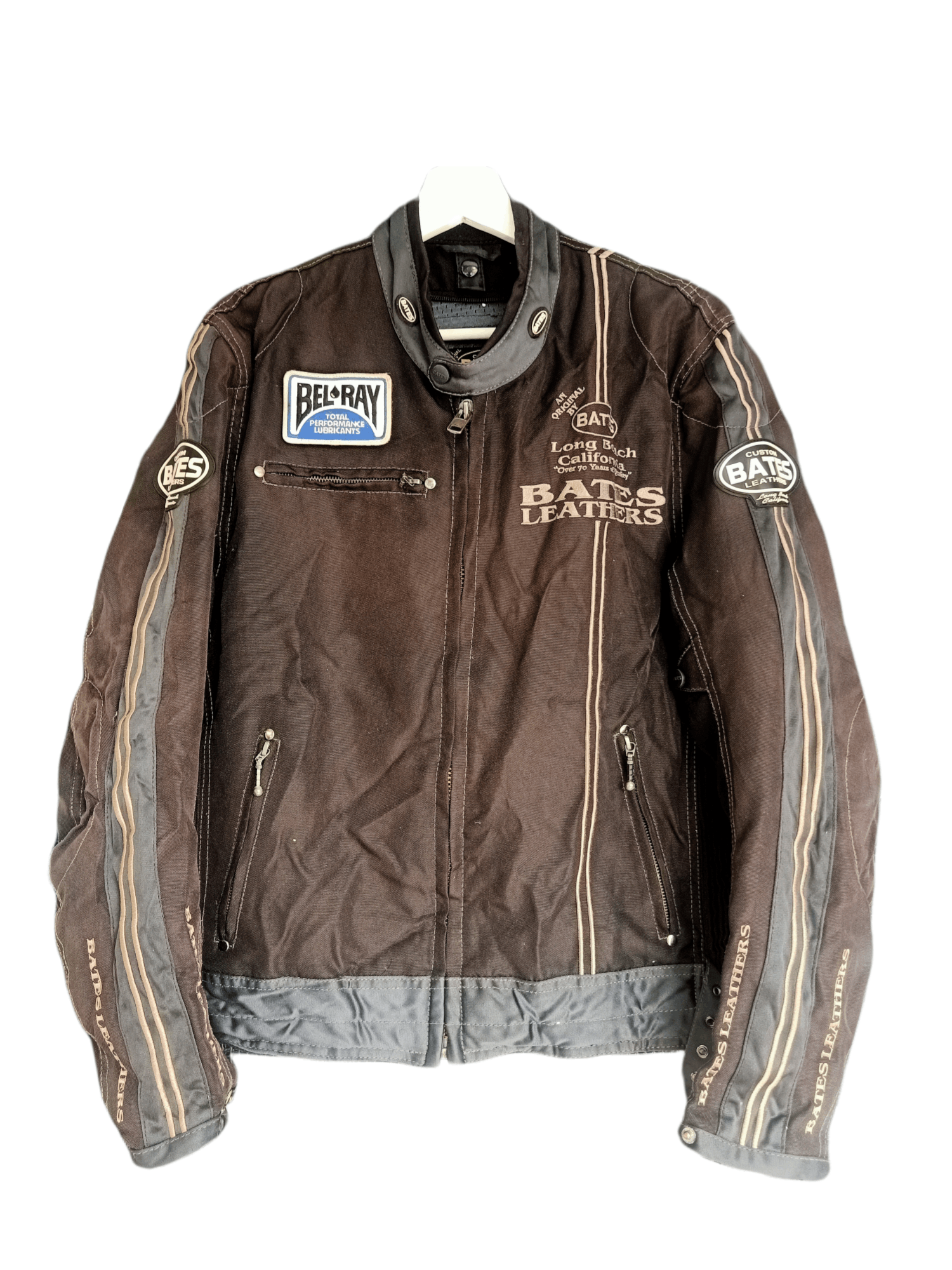 BATES leather riders jkt Bates Leathers Mixes Art And Cowhide