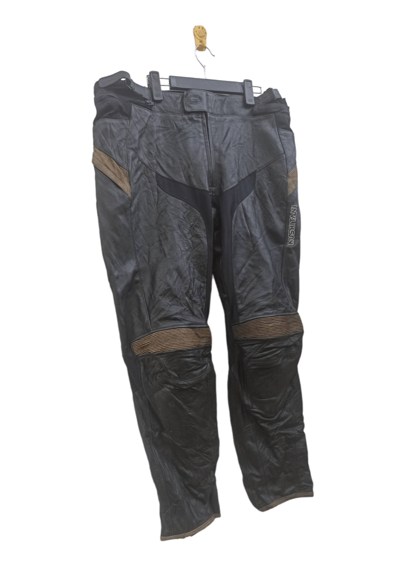 Japanese Brand × Vintage Vintage Kushitani Hamamatsu Leather Racing Pant Size US 40 / EU 56 - 2 Thumbnail