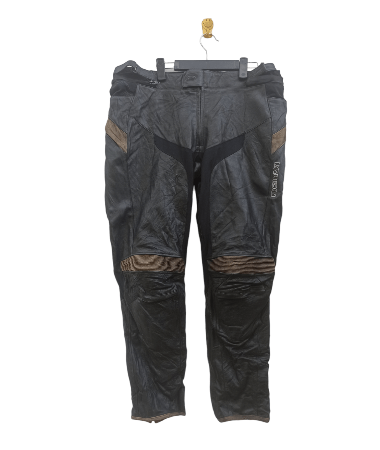 Japanese Brand × Vintage Vintage Kushitani Hamamatsu Leather Racing Pant Size US 40 / EU 56 - 1 Thumbnail