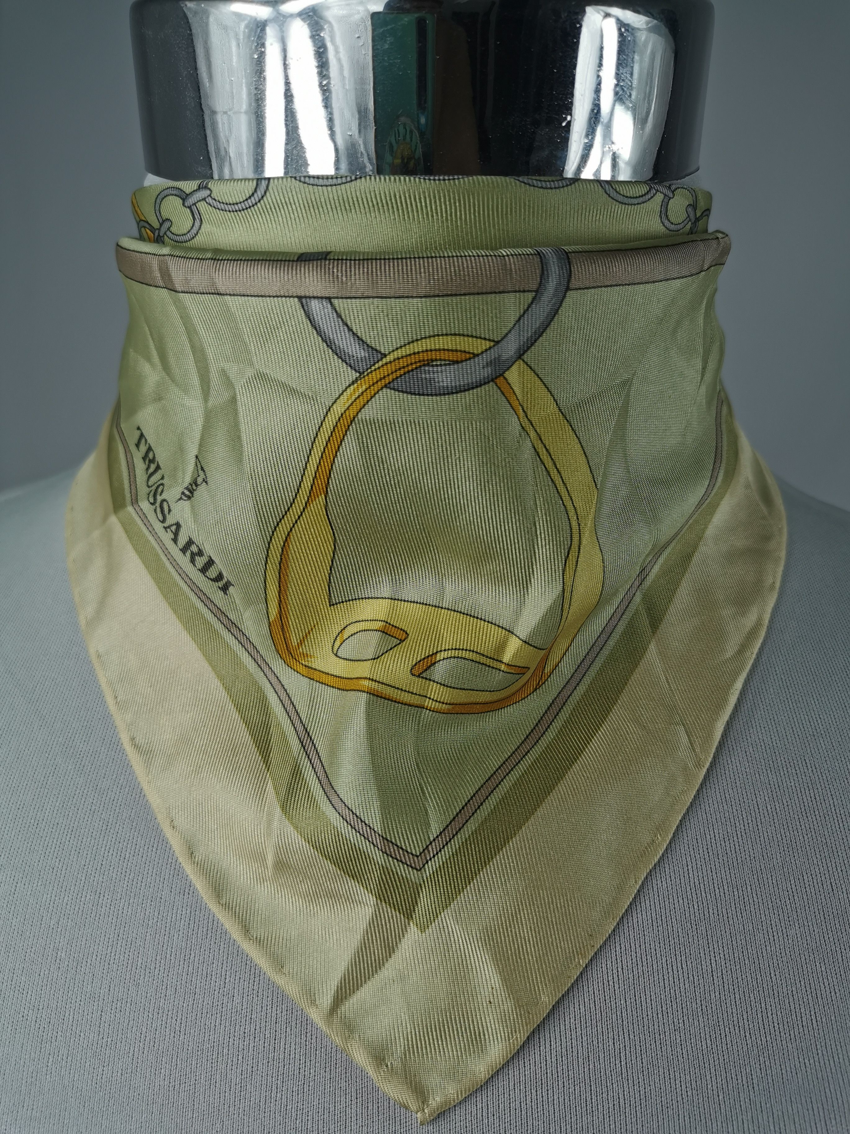 Trussardi Silk Trussardi handkerchief bandana neckerchief Size ONE SIZE - 1 Thumbnail