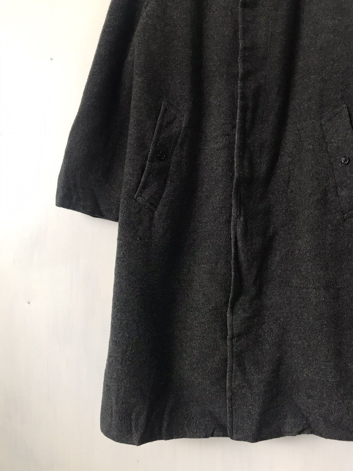 Burberry Burberrys Wool & Cashmere Mid Coat Jacket Size US L / EU 52-54 / 3 - 6 Thumbnail