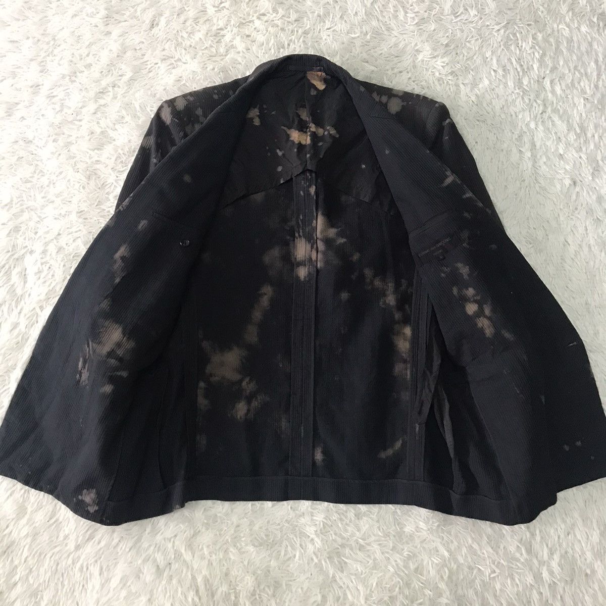 Comme des Garcons Bleach Splash Comme des Garcons Homme Jacket Coat Size US S / EU 44-46 / 1 - 16 Thumbnail