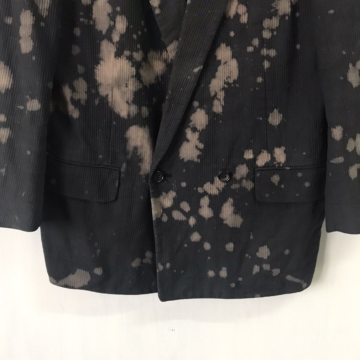 Comme des Garcons Bleach Splash Comme des Garcons Homme Jacket Coat Size US S / EU 44-46 / 1 - 8 Thumbnail