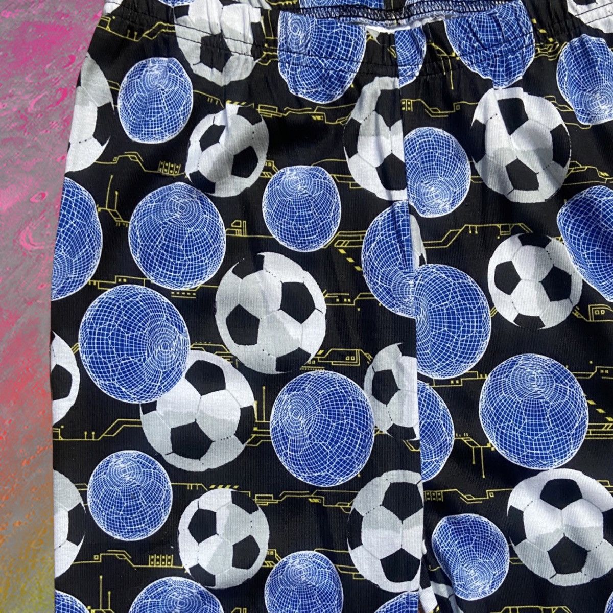 Vintage VINTAGE GEO SPORT FUTURISTIC LEGGINGS Size US 26 / EU 42 - 3 Thumbnail