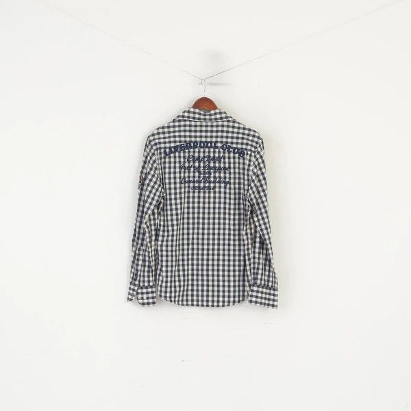 Camp David Camp David Men M Casual Shirt Navy Cotton 5704 Size US M / EU 48-50 / 2 - 8 Thumbnail