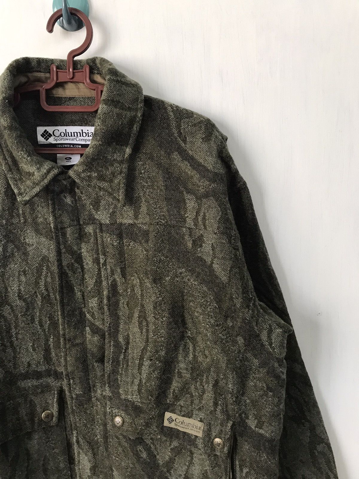 Columbia 💥Steals💥Nice Art Columbia Wool Jacket Size US XL / EU 56 / 4 - 4 Thumbnail