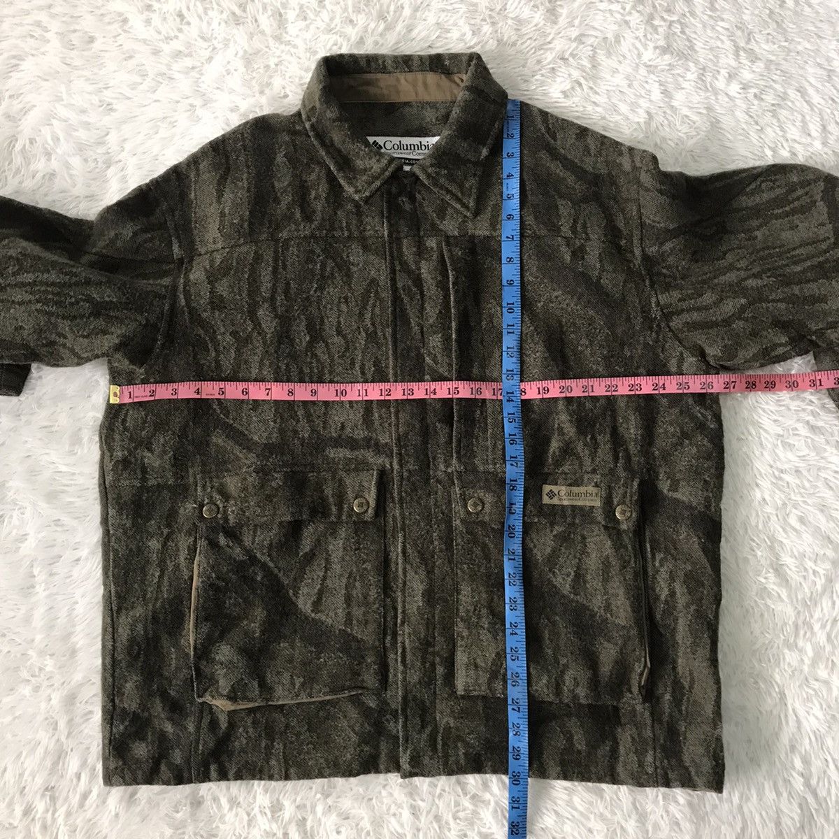 Columbia 💥Steals💥Nice Art Columbia Wool Jacket Size US XL / EU 56 / 4 - 21 Thumbnail