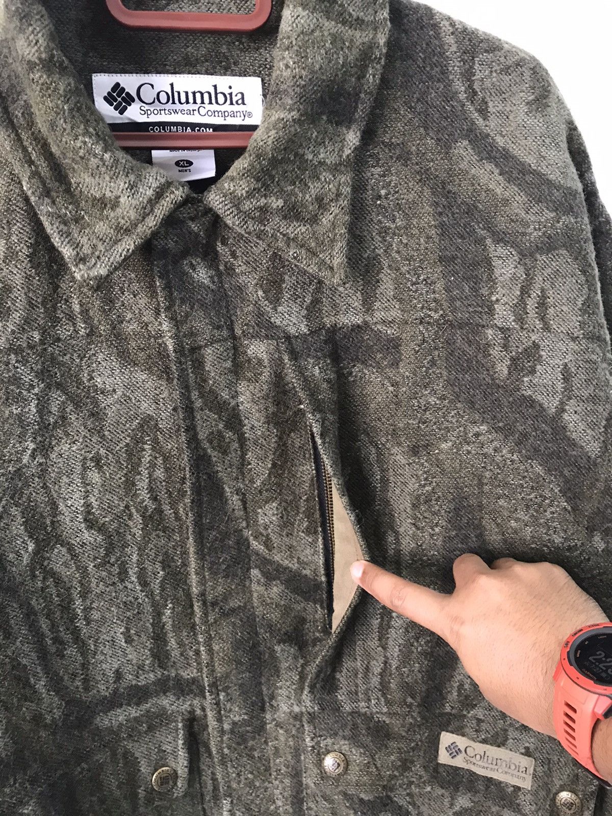 Columbia 💥Steals💥Nice Art Columbia Wool Jacket Size US XL / EU 56 / 4 - 9 Thumbnail