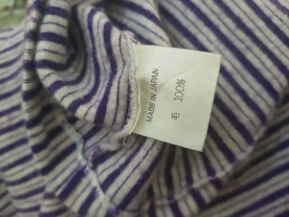 Yohji Yamamoto Y's Stripes Wool T Size XXS / US 00 / IT 34 - 7 Thumbnail