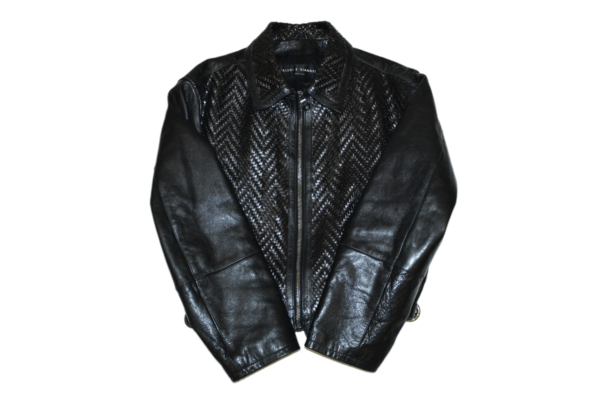 Calugi e Gianelli 💥 RARE 💥 Calugi E Gianelli Biker Wicker Leather Jacket Size US L / EU 52-54 / 3 - 1 Thumbnail
