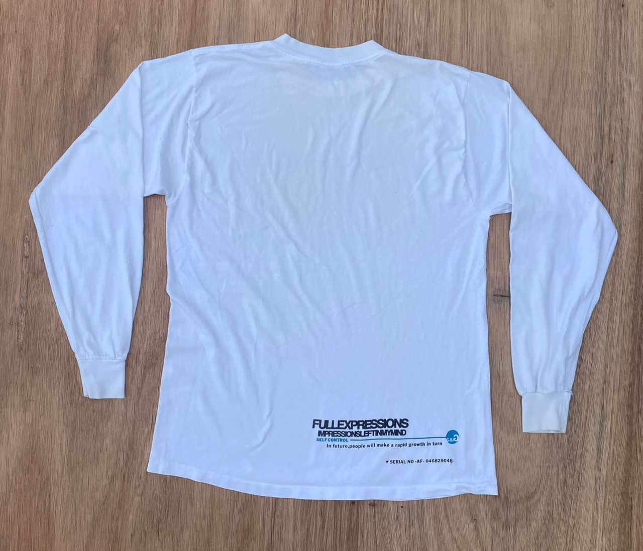 Vintage vintage tee E 1 groovy Size US L / EU 52-54 / 3 - 3 Thumbnail