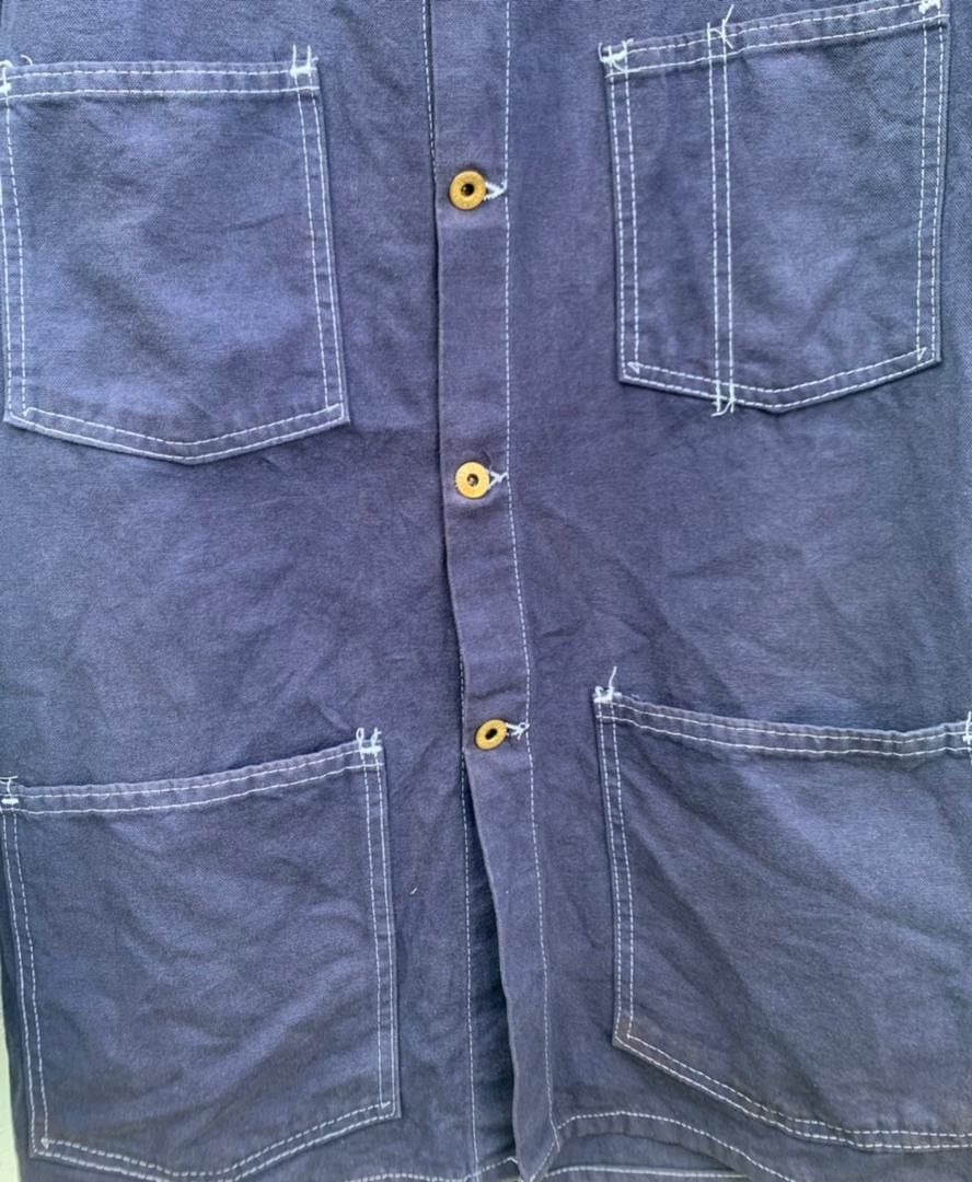 Vintage Vintage 60s 70s Universal Overall Workwear Size US L / EU 52-54 / 3 - 3 Thumbnail