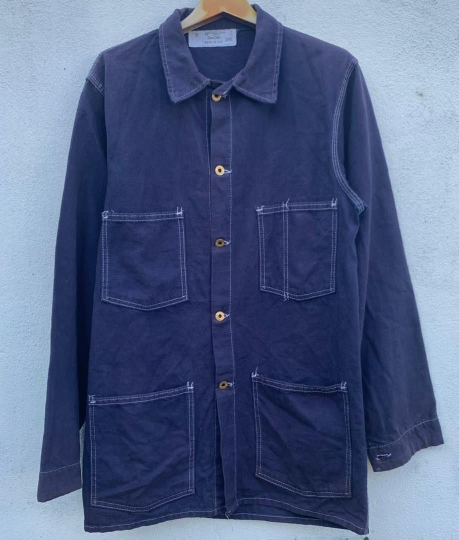 Vintage Vintage 60s 70s Universal Overall Workwear Size US L / EU 52-54 / 3 - 1 Thumbnail