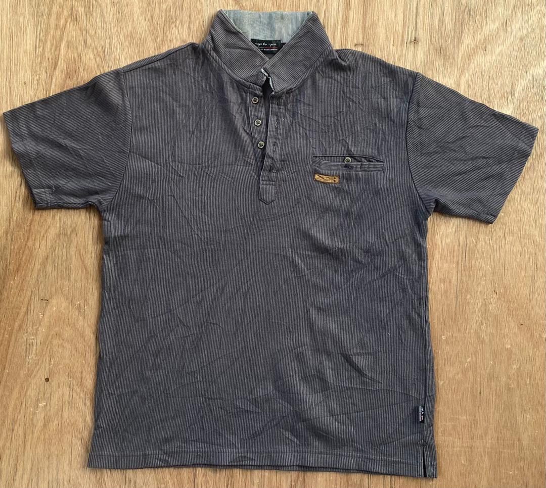 Japanese Brand × Kansai Yamamoto vintage kansai yamamoto polo tee C11 Size US L / EU 52-54 / 3 - 1 Thumbnail