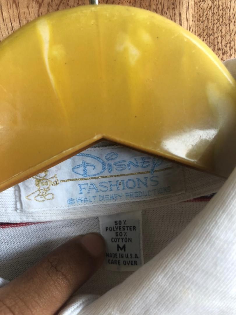Disney × Vintage Disney Mickey Mouse vintage polo tee made in USA Size US M / EU 48-50 / 2 - 4 Thumbnail