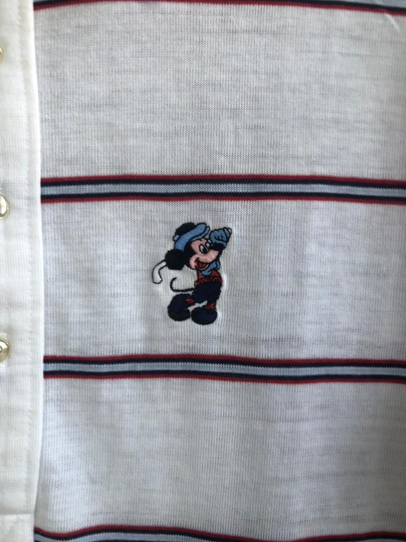 Disney × Vintage Disney Mickey Mouse vintage polo tee made in USA Size US M / EU 48-50 / 2 - 2 Thumbnail