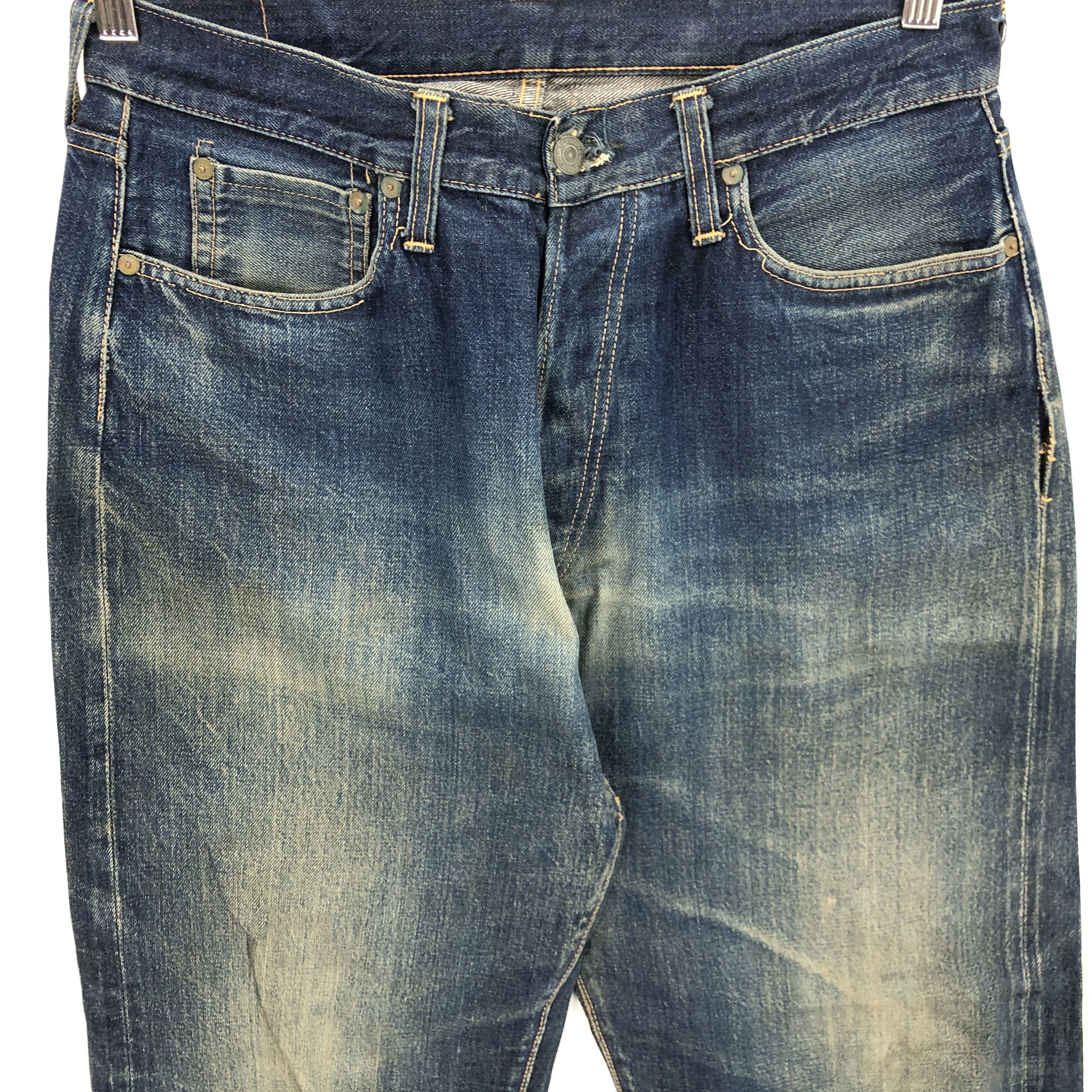 Vintage Full Count Selvedge Jeans Japanese Redline Denim