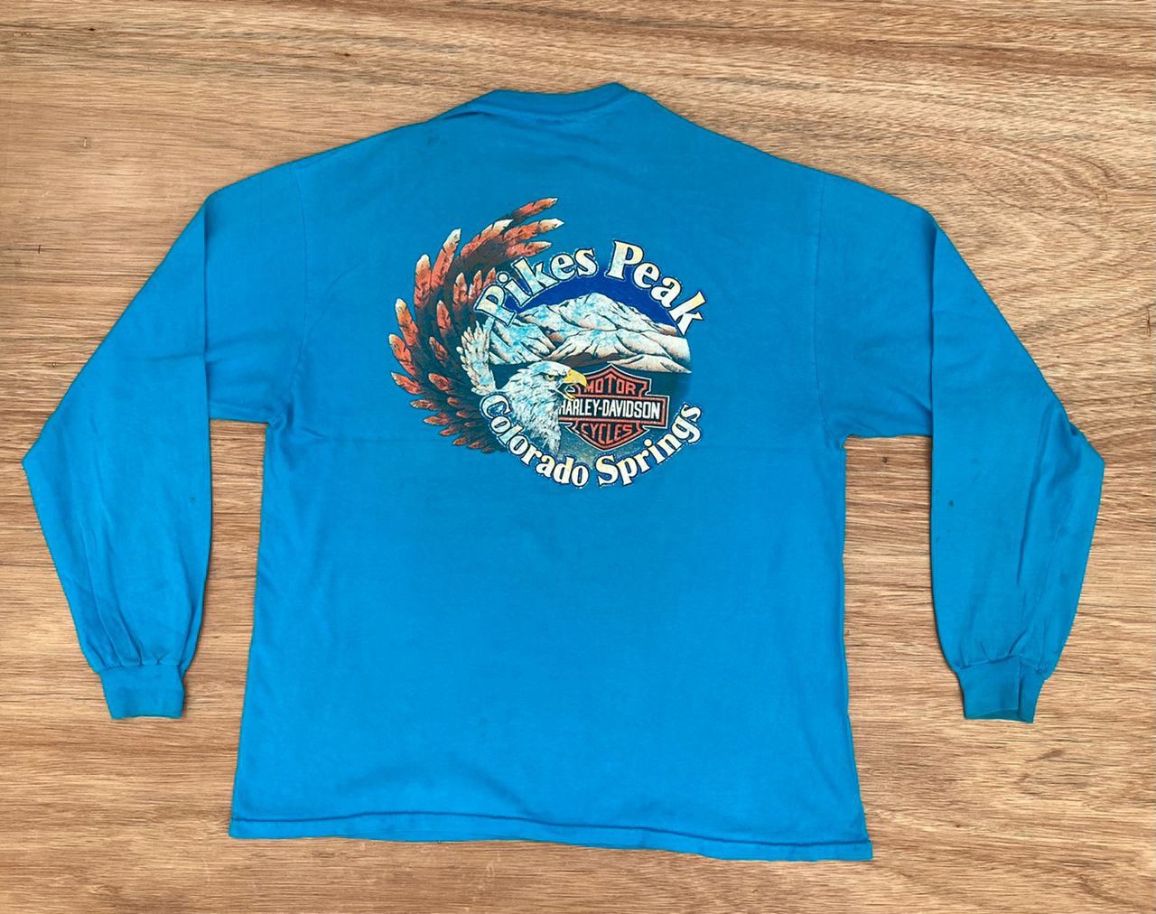 Harley Davidson × Vintage vintage tee D 35 Harley Davidson Size US XL / EU 56 / 4 - 3 Thumbnail