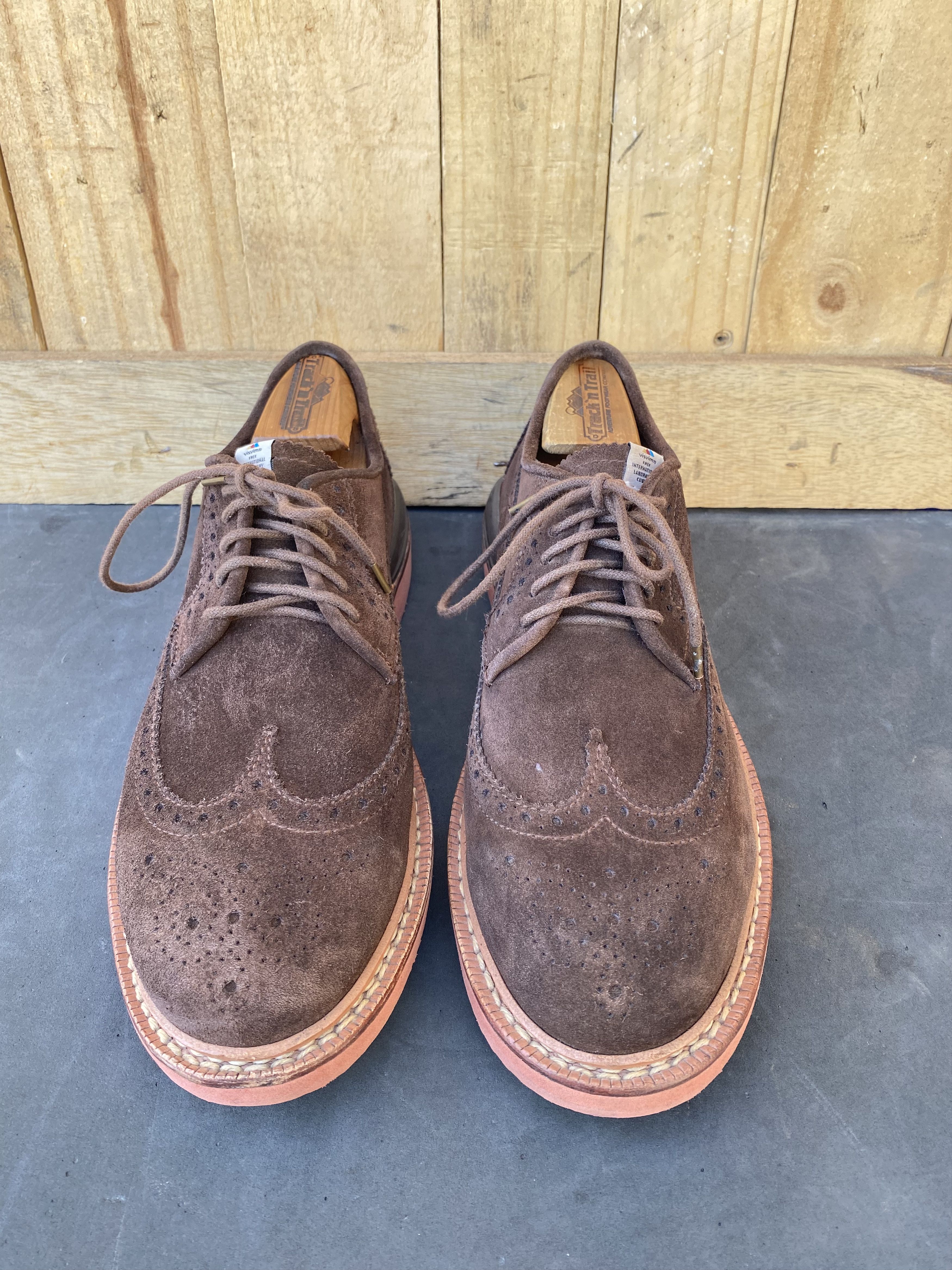 Visvim Visvim Japan Casual Shoes Brown Patrician Wt-Folk Suede 