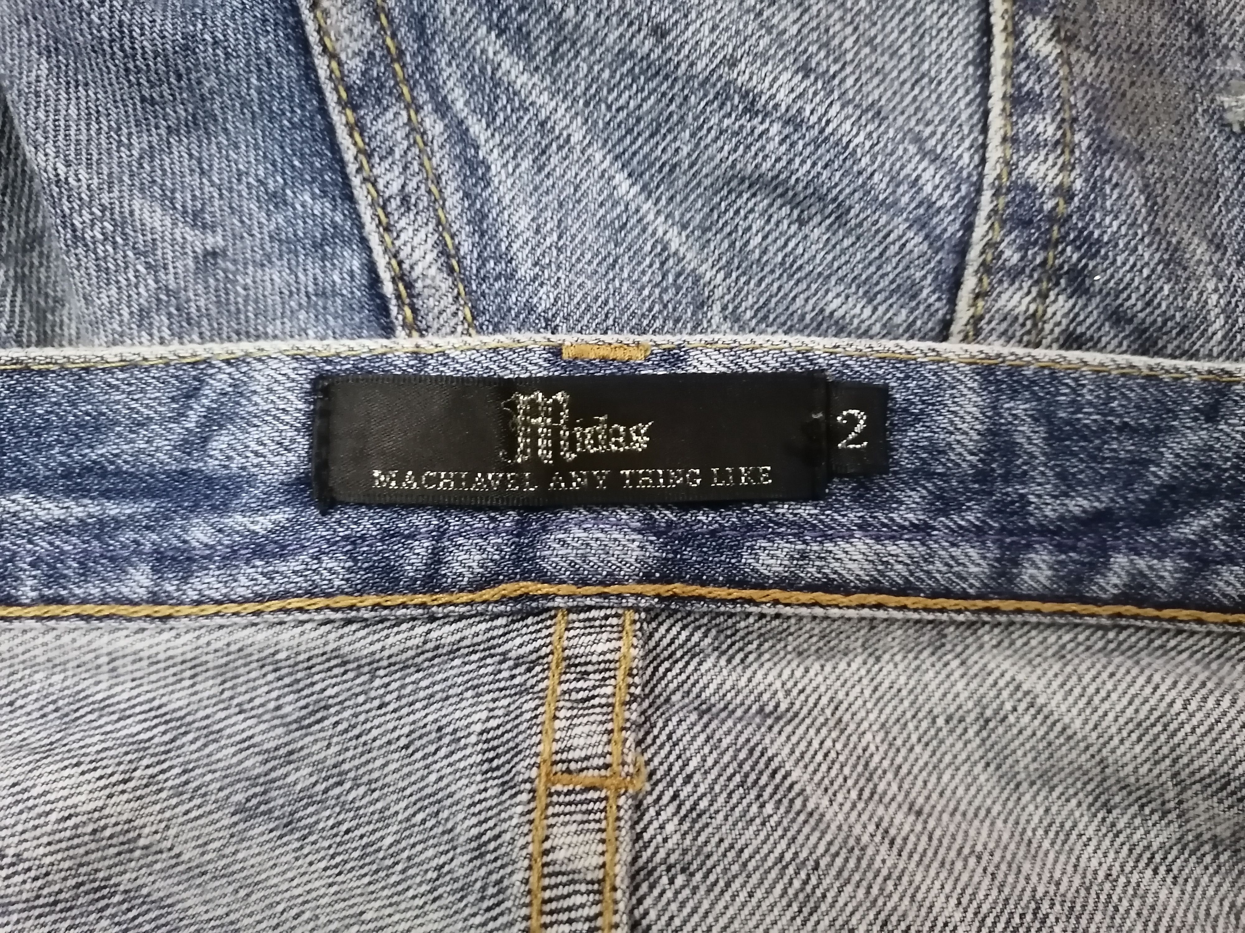 Hysteric Glamour × Japanese Brand Flare Jeans Midas Lightning Ripped Denim Pants Size US 32 / EU 48 - 7 Thumbnail