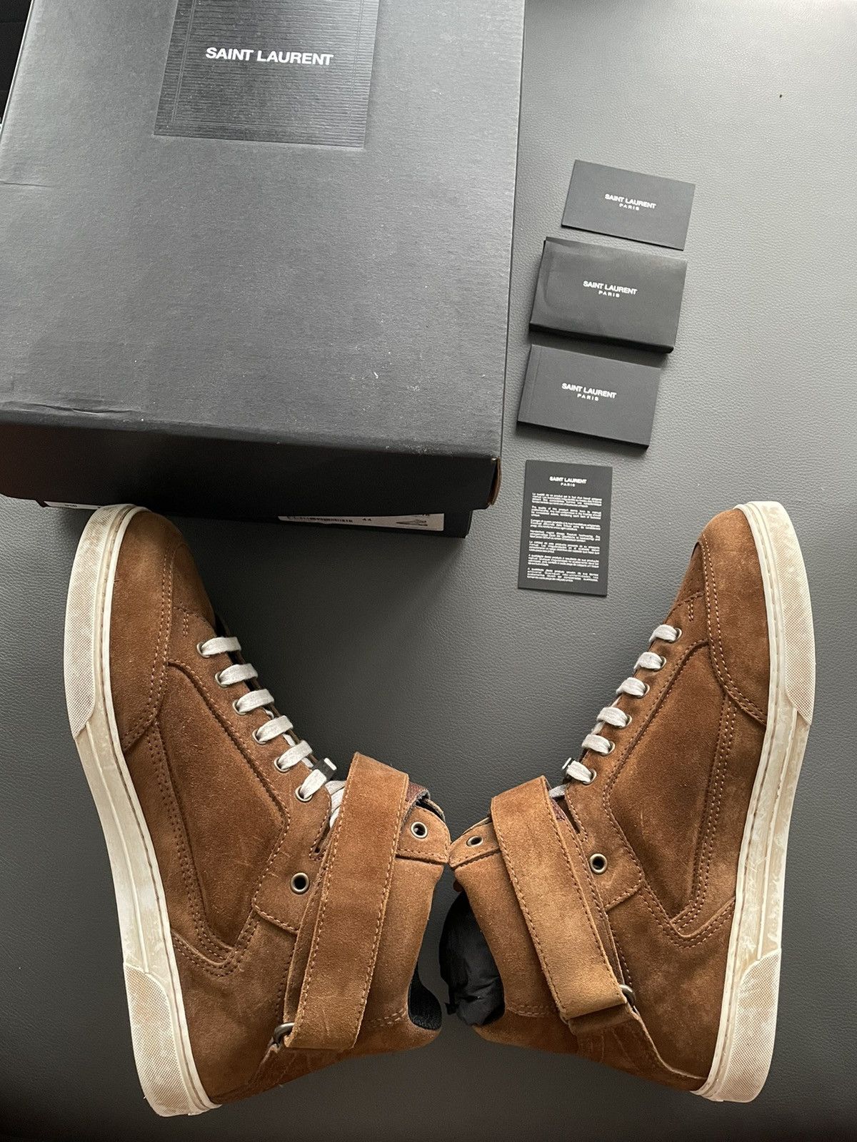 Men's Hedi Slimane Hi Top Sneakers | Grailed