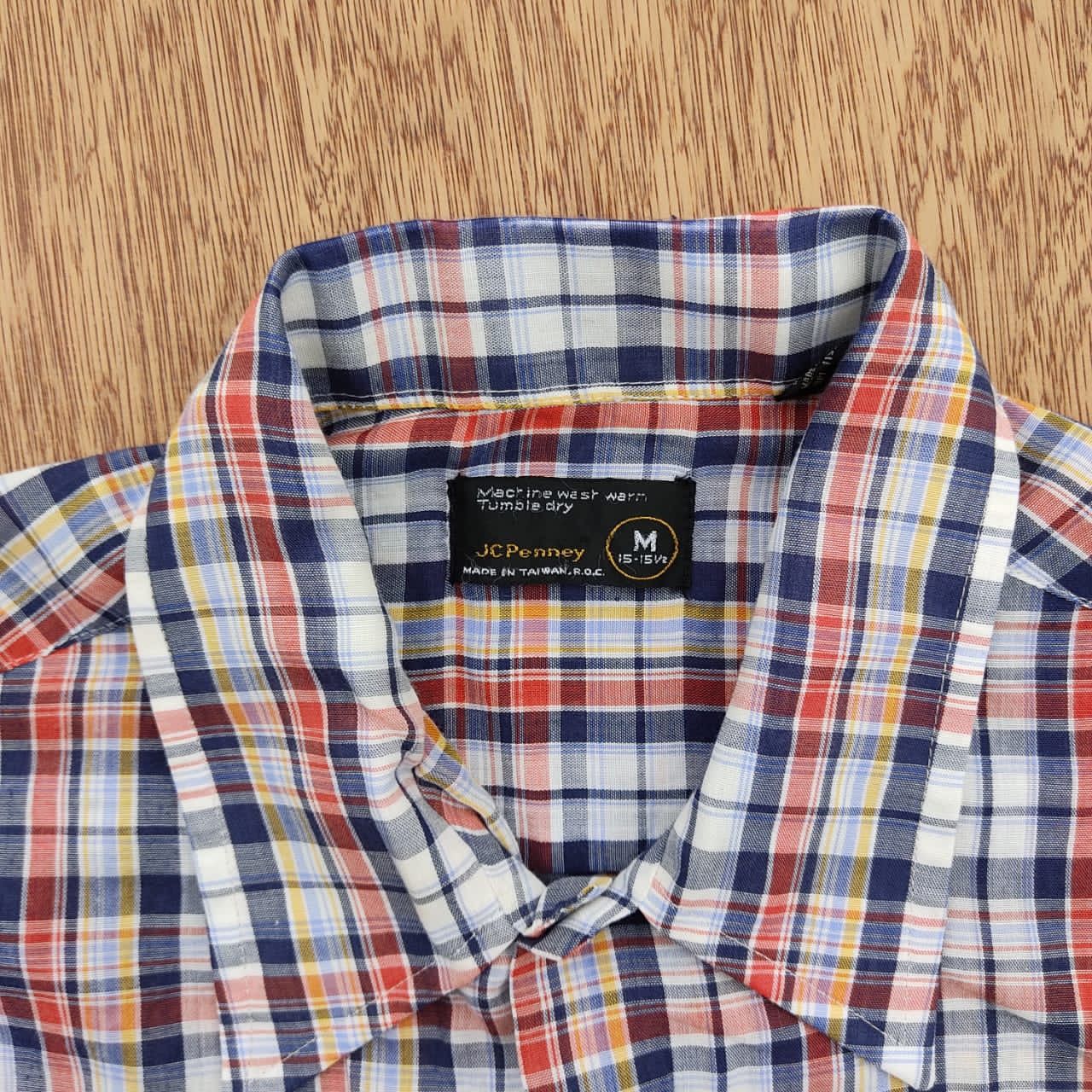 Vintage Vintage shirt longsleeve D - 26 Jc Penney Size US M / EU 48-50 / 2 - 2 Thumbnail