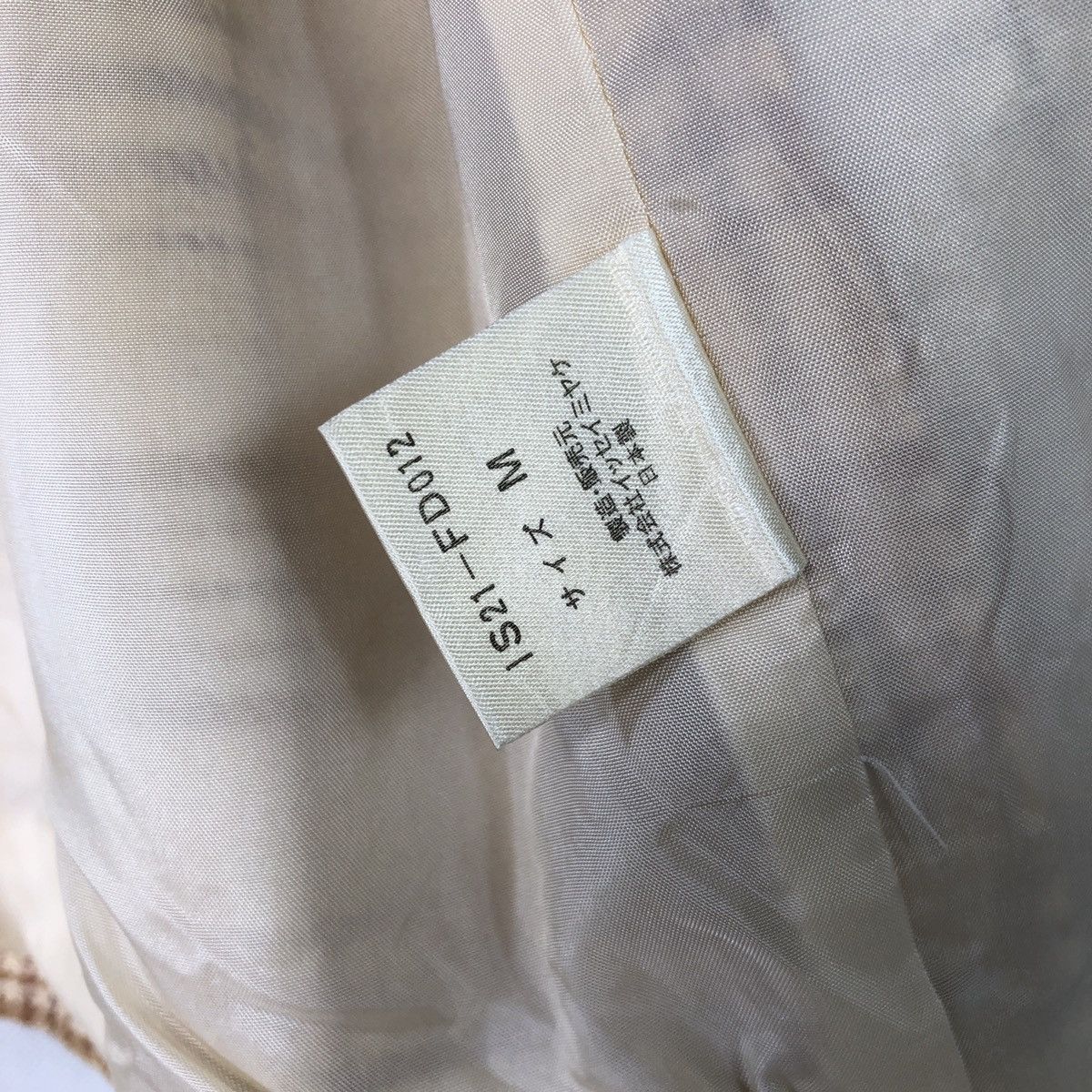 Issey Miyake Vintage Issey Miyake x Tsumori Chisato Hemp Checkered Blazer Size S / US 4 / IT 40 - 13 Thumbnail
