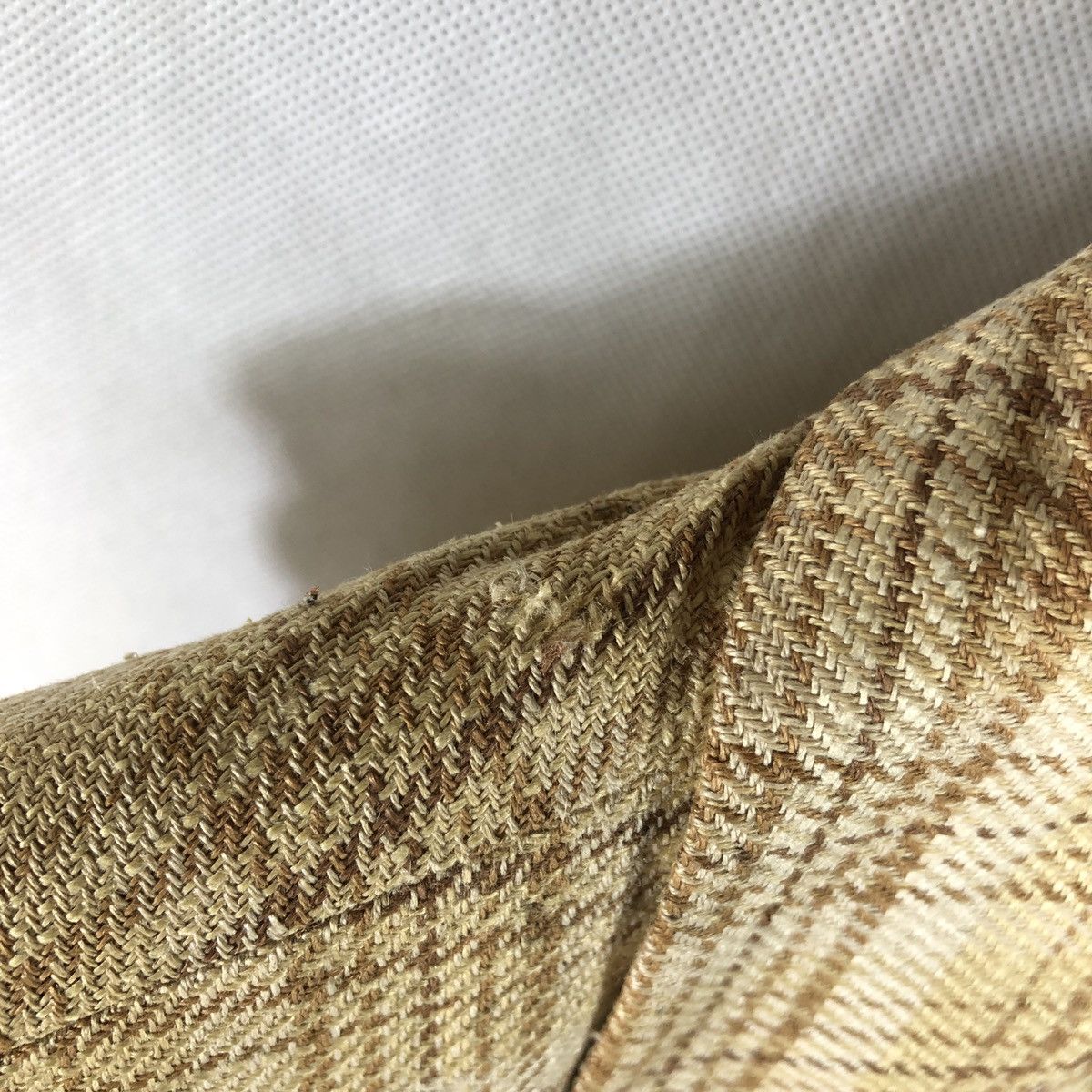 Issey Miyake Vintage Issey Miyake x Tsumori Chisato Hemp Checkered Blazer Size S / US 4 / IT 40 - 6 Thumbnail