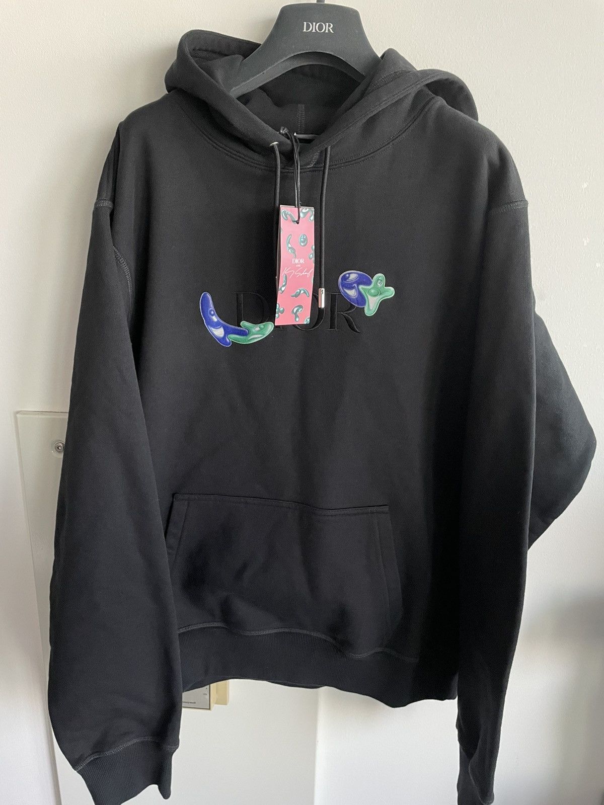 Dior $2,500 Sold Out Dior x Kenny Scharf Super Runway Logo Hoodie Size US XL / EU 56 / 4 - 15 Thumbnail