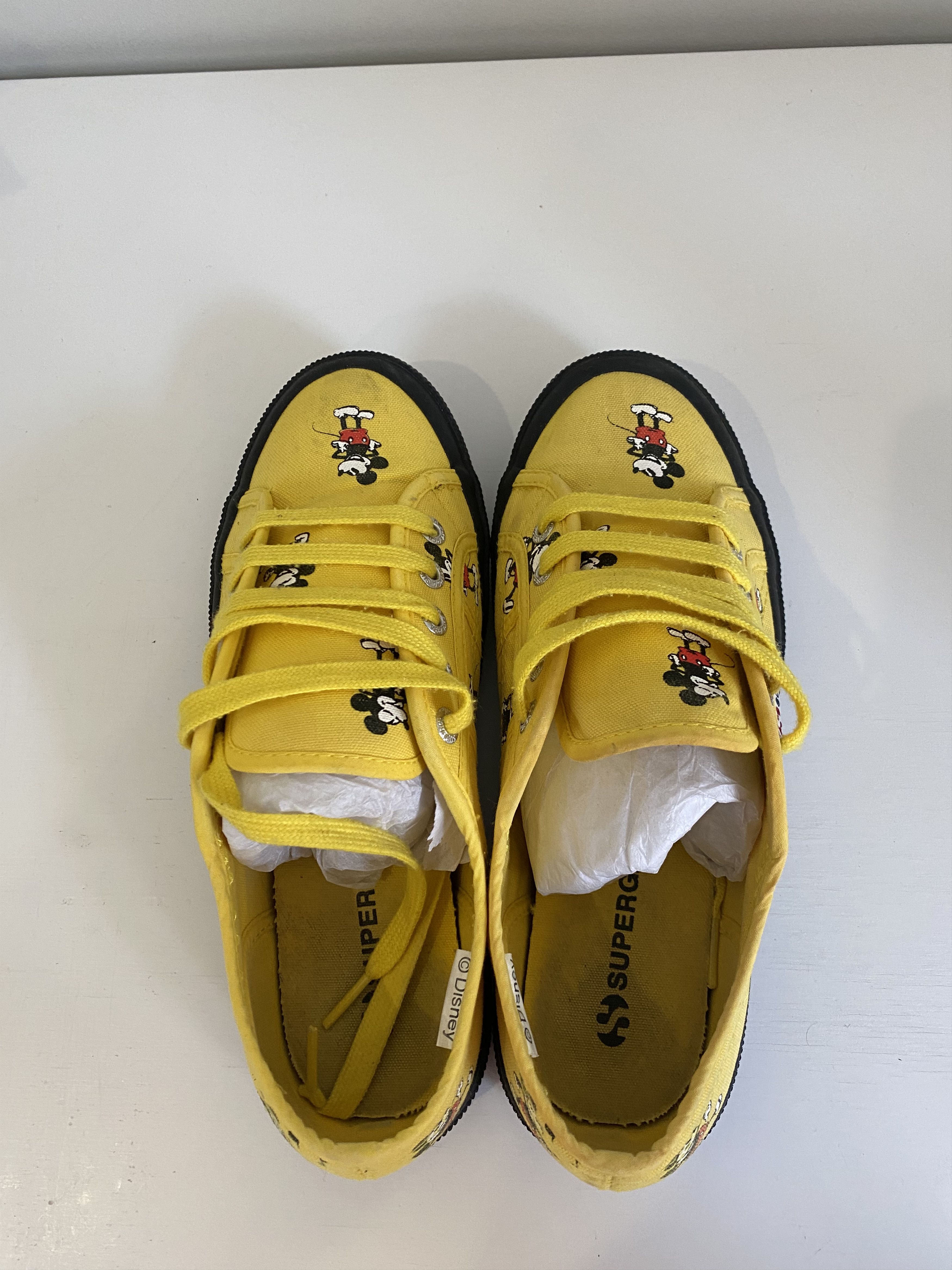 Superga Superga Disney Mickey Mouse Low Top Sneaker Size US 7.5 / IT 37.5 - 4 Thumbnail