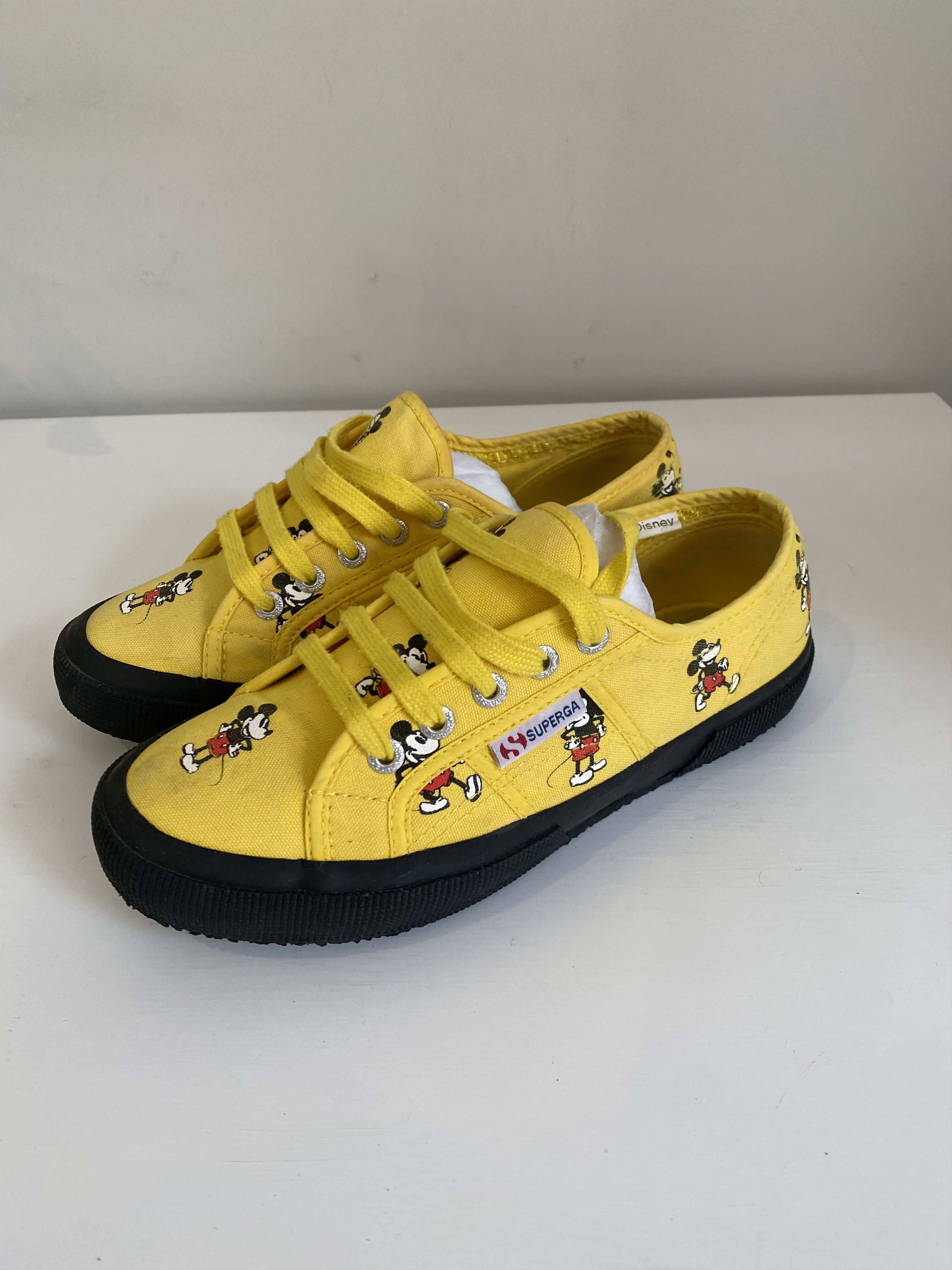 Superga Superga Disney Mickey Mouse Low Top Sneaker Size US 7.5 / IT 37.5 - 2 Thumbnail